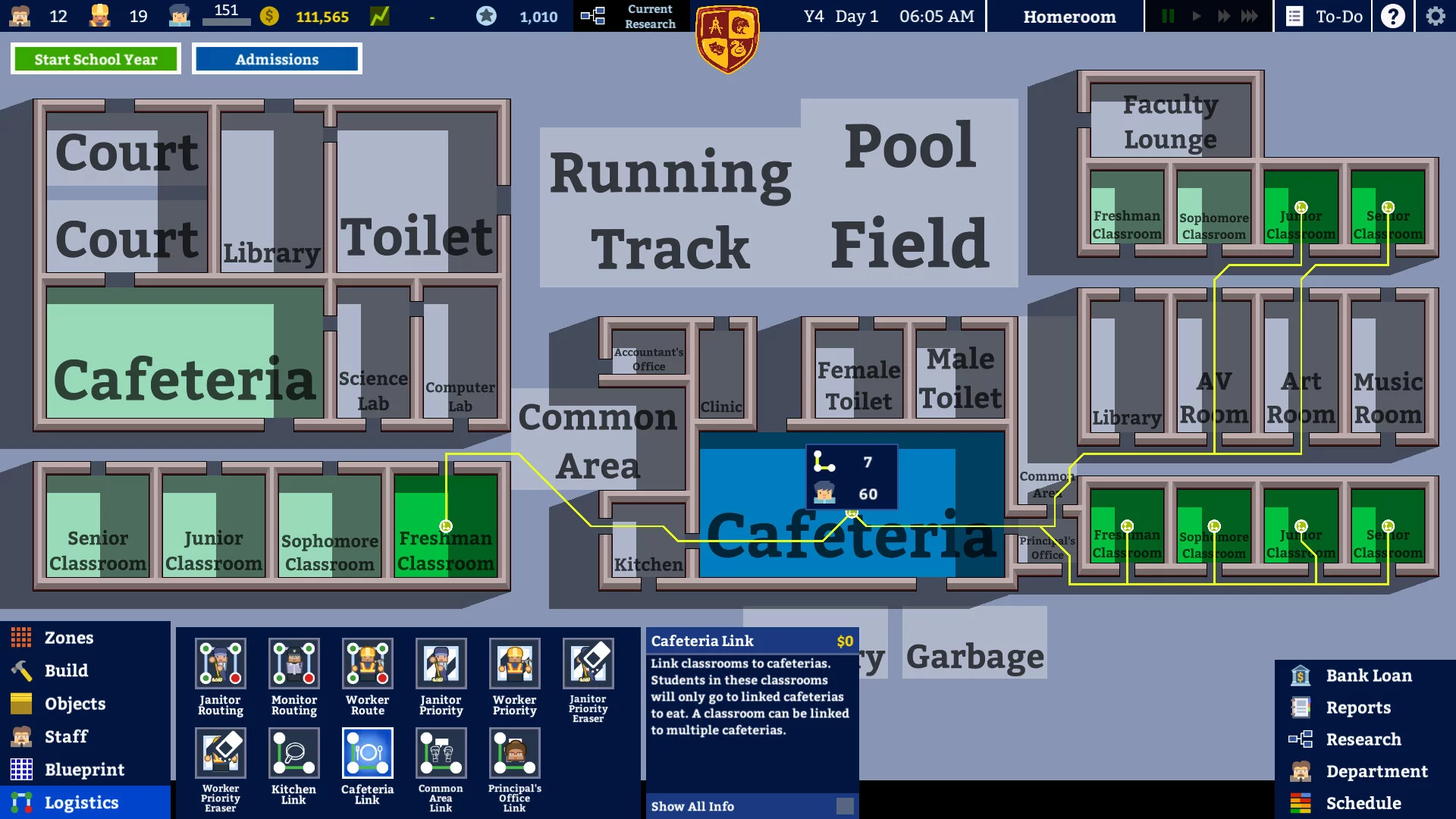 Изображение игры: Academia : School Simulator