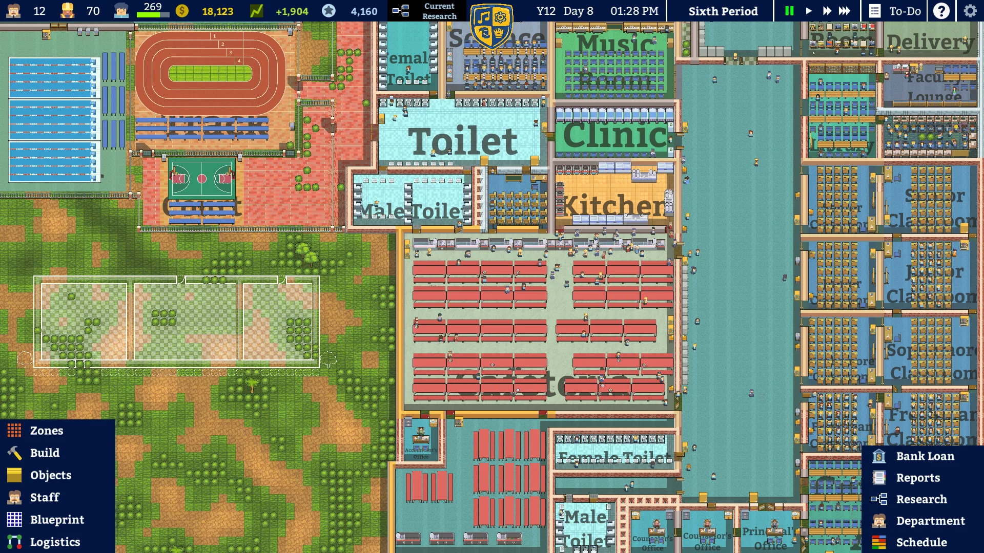 Изображение игры: Academia : School Simulator