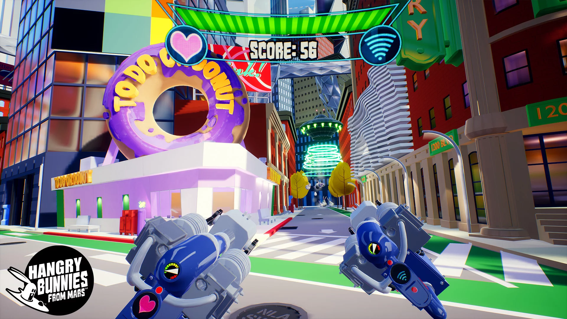 Изображение игры: Hangry Bunnies From Mars