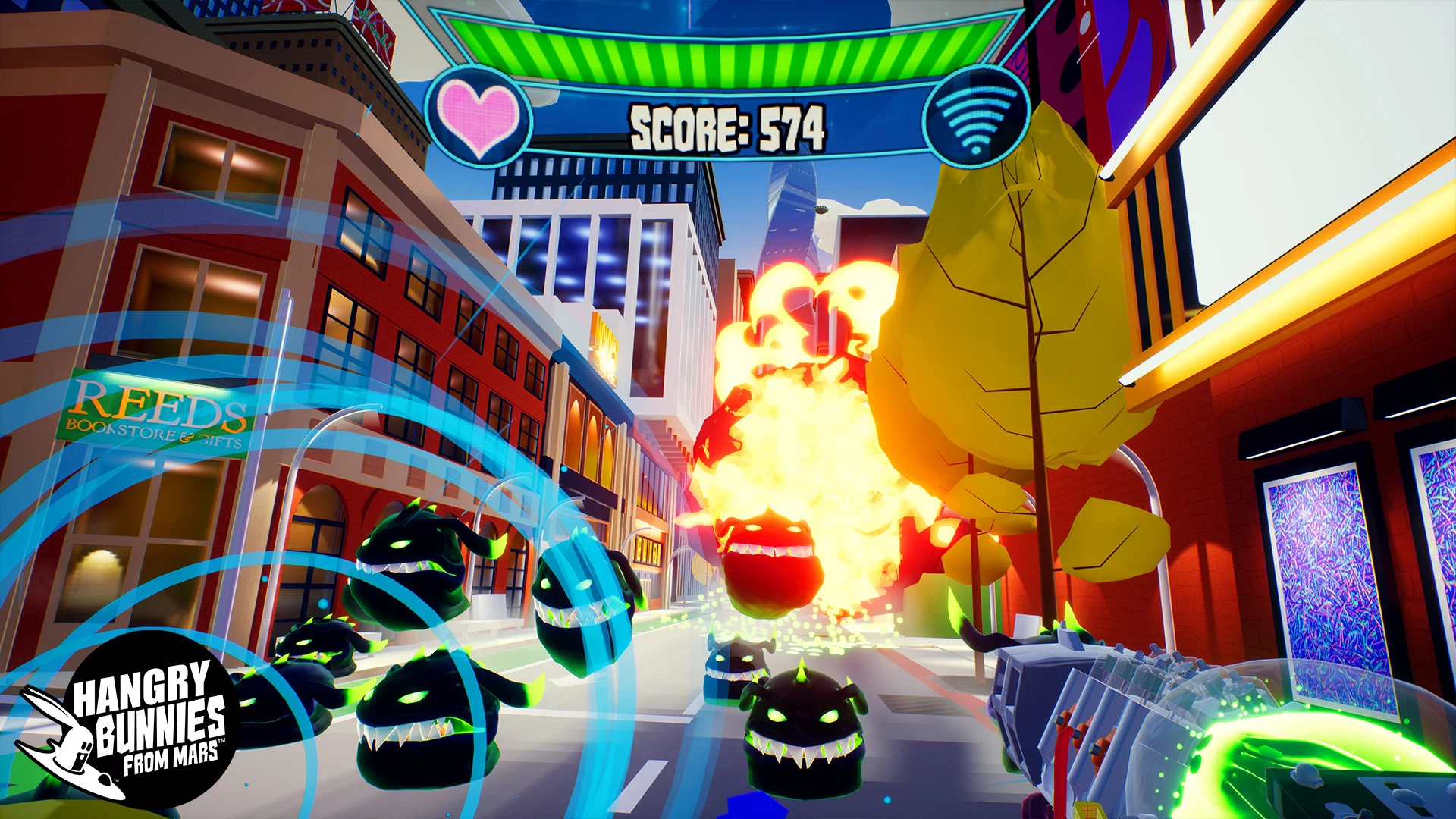 Изображение игры: Hangry Bunnies From Mars