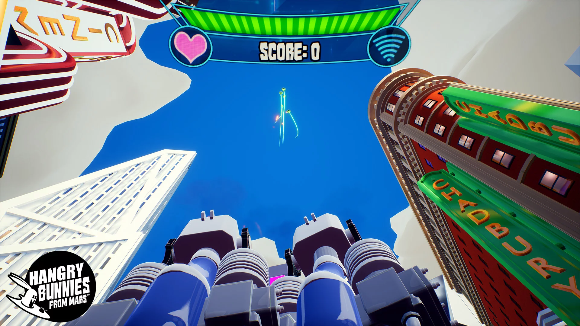 Изображение игры: Hangry Bunnies From Mars