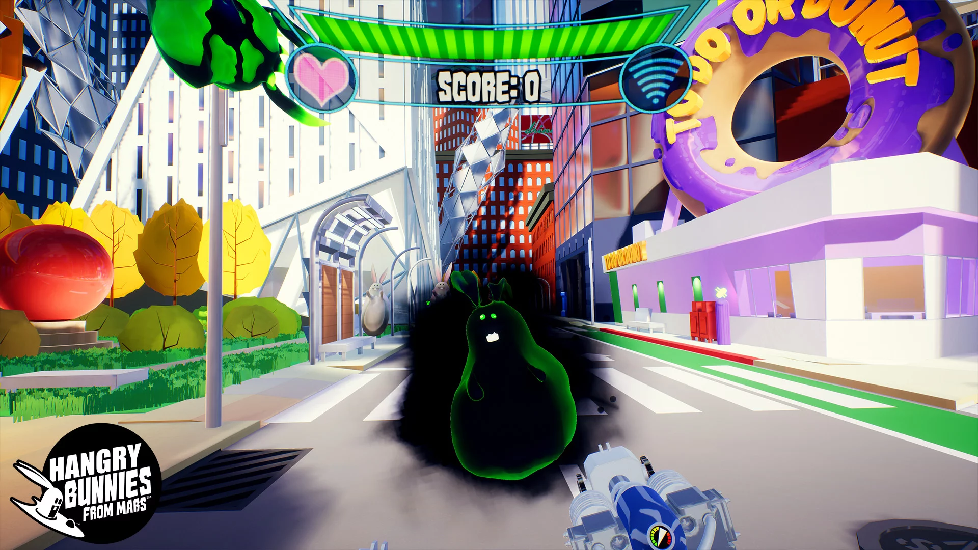 Изображение игры: Hangry Bunnies From Mars