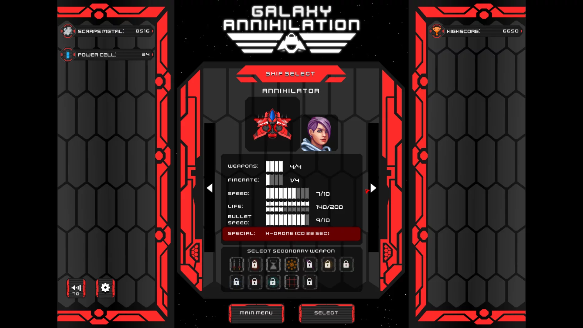 Изображение игры: Galaxy Annihilation