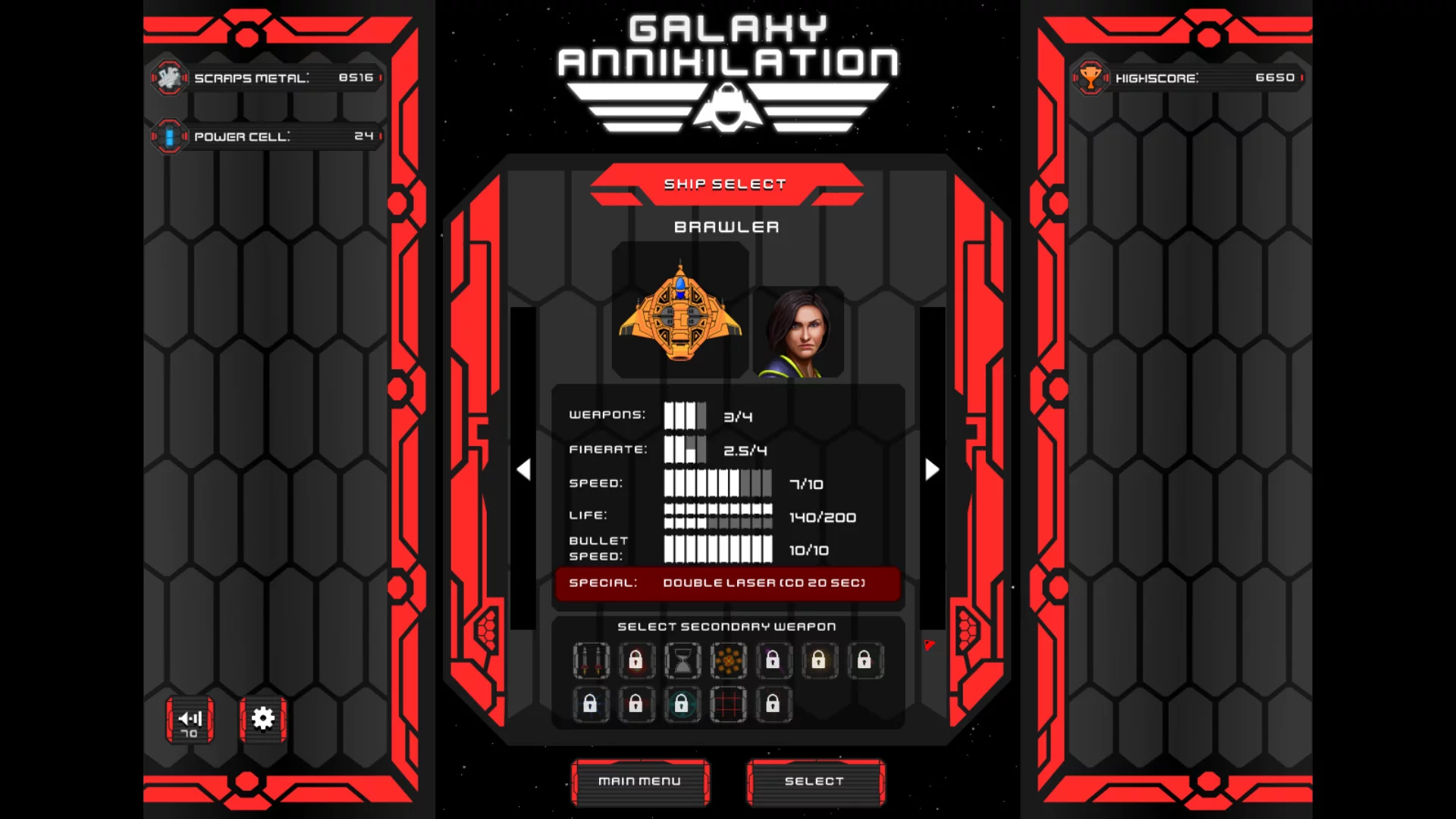 Изображение игры: Galaxy Annihilation