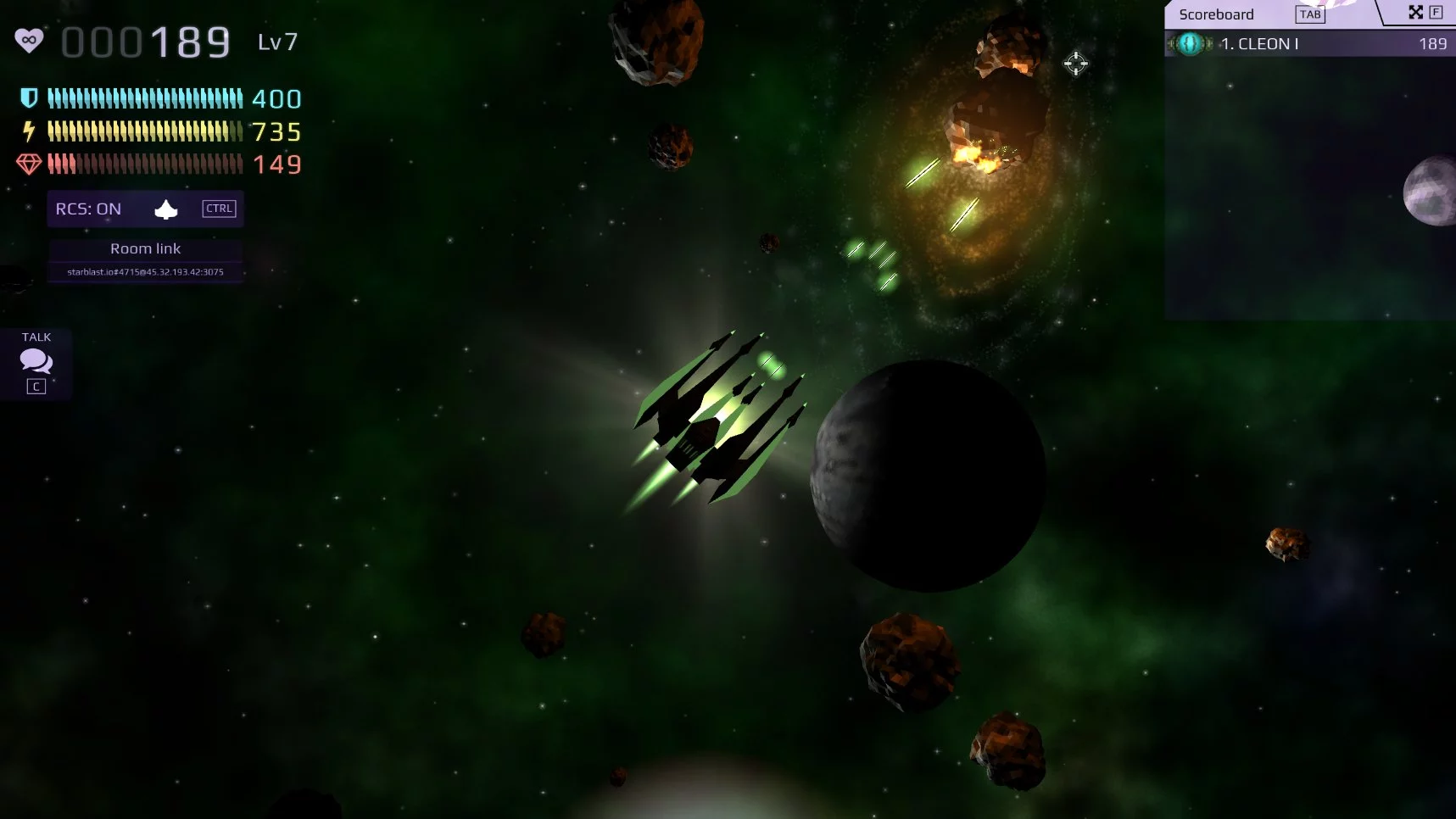 Изображение игры: Starblast