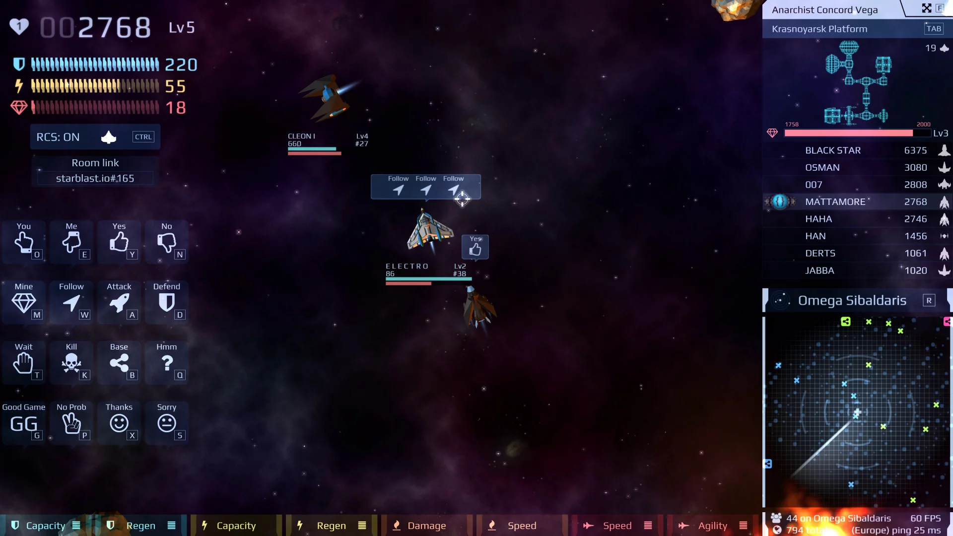 Изображение игры: Starblast