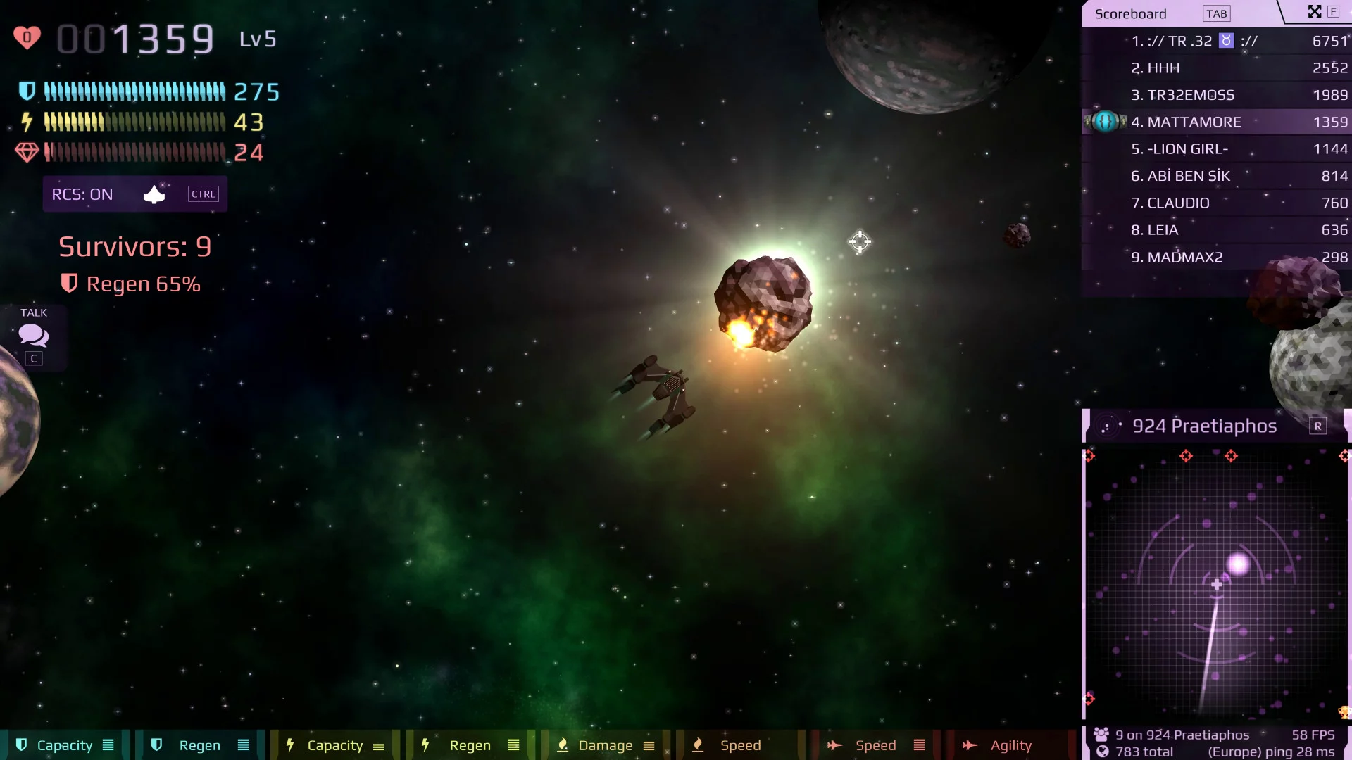 Изображение игры: Starblast