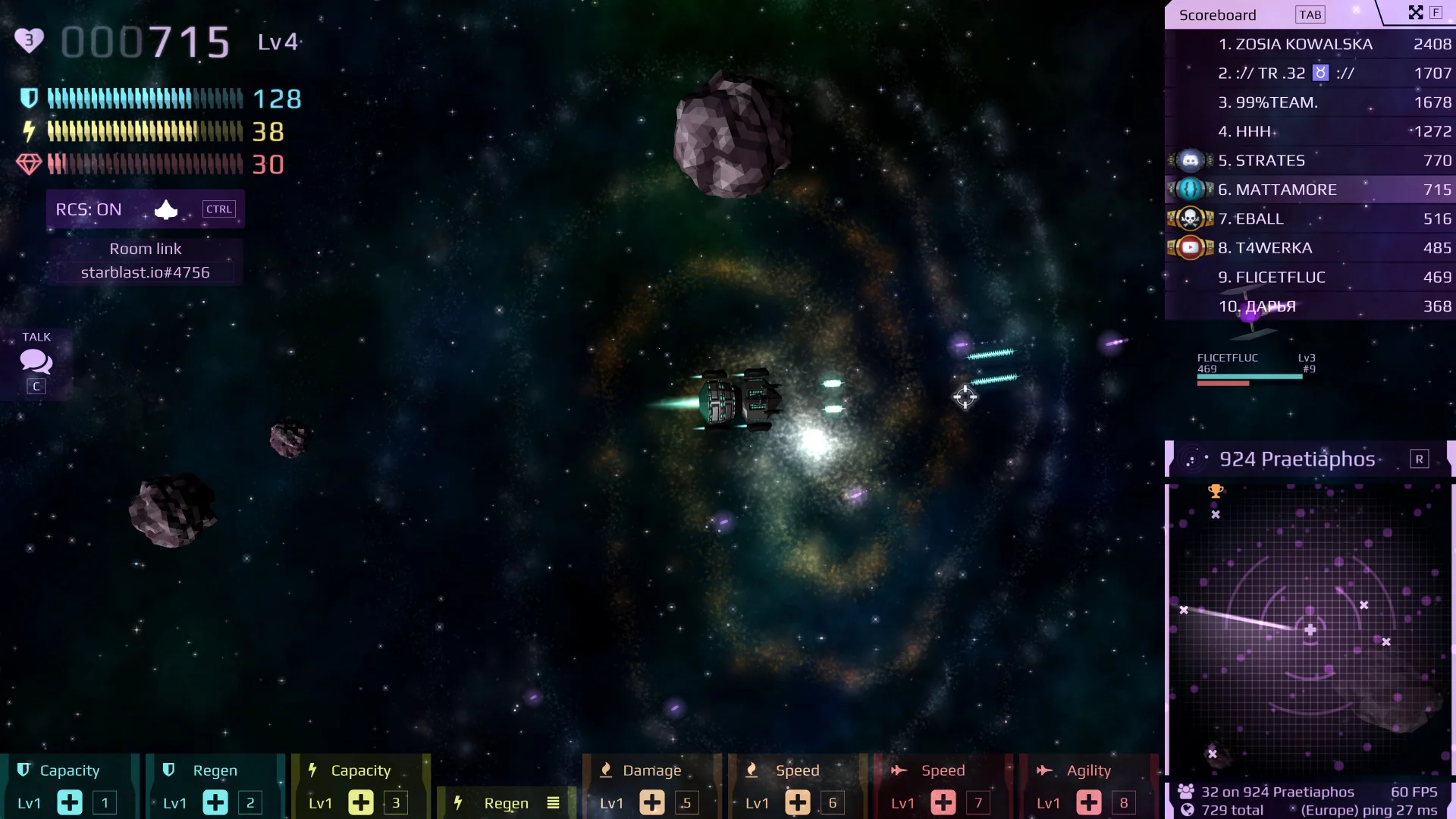 Изображение игры: Starblast