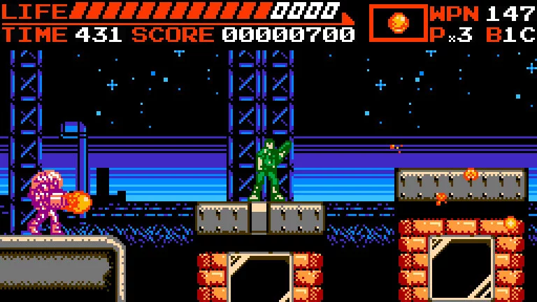 Изображение игры: Alien Splatter Redux