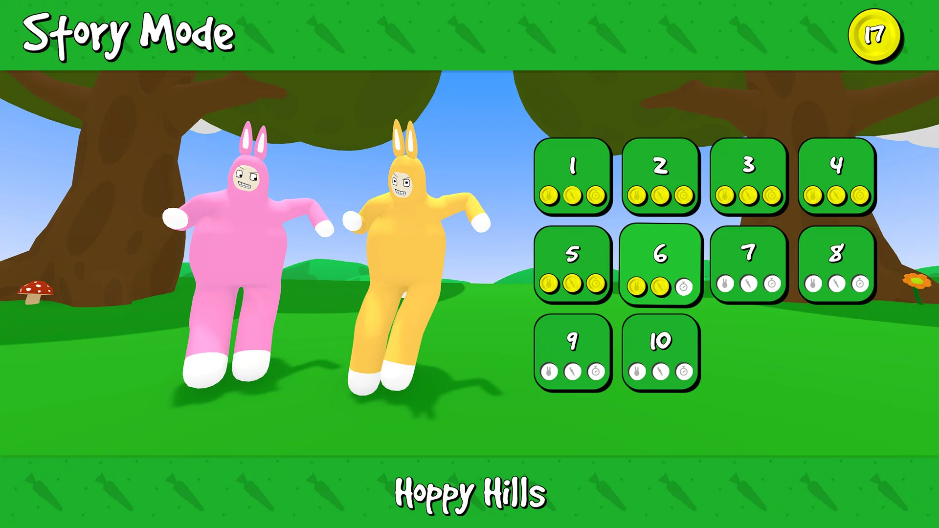 Изображение игры: Super Bunny Man