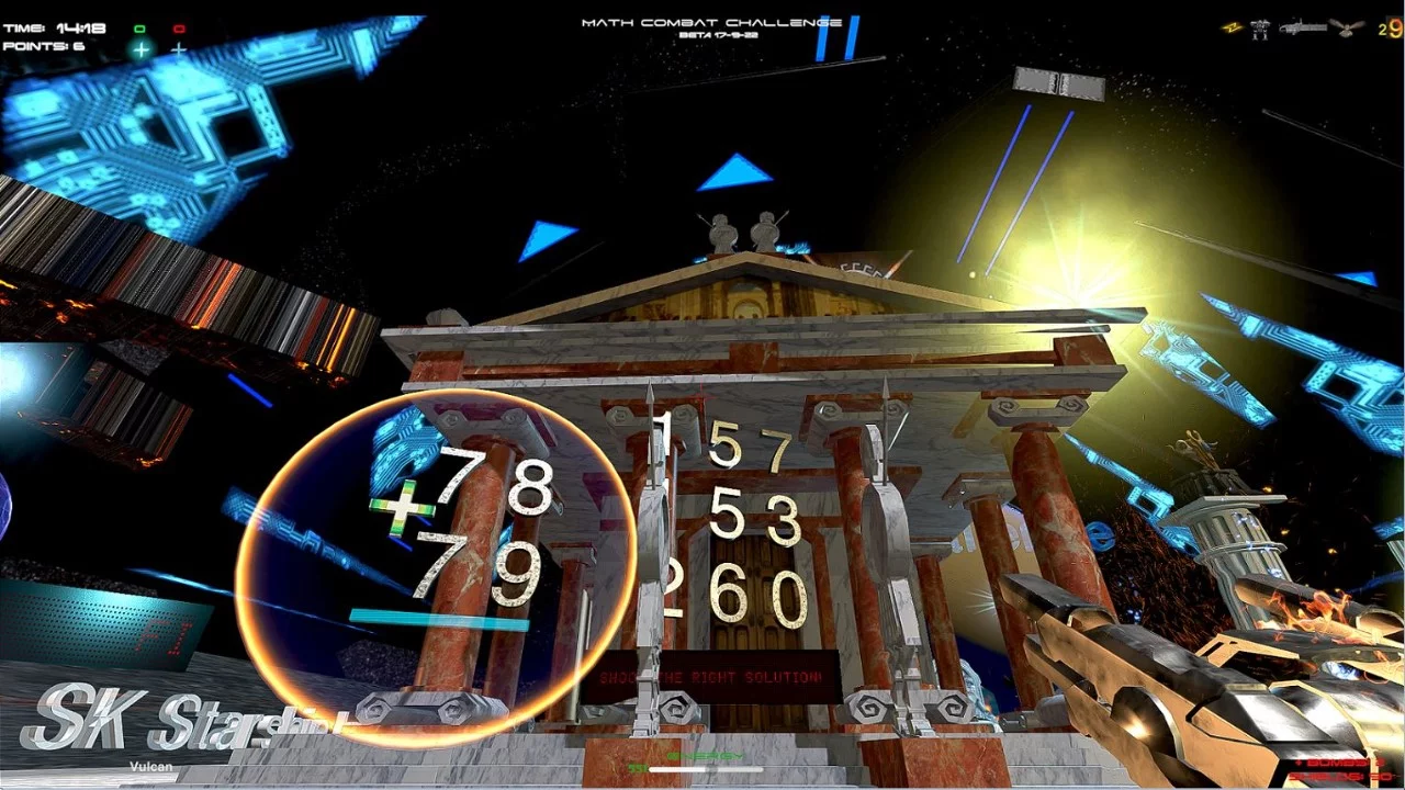Изображение игры: Math Combat Challenge