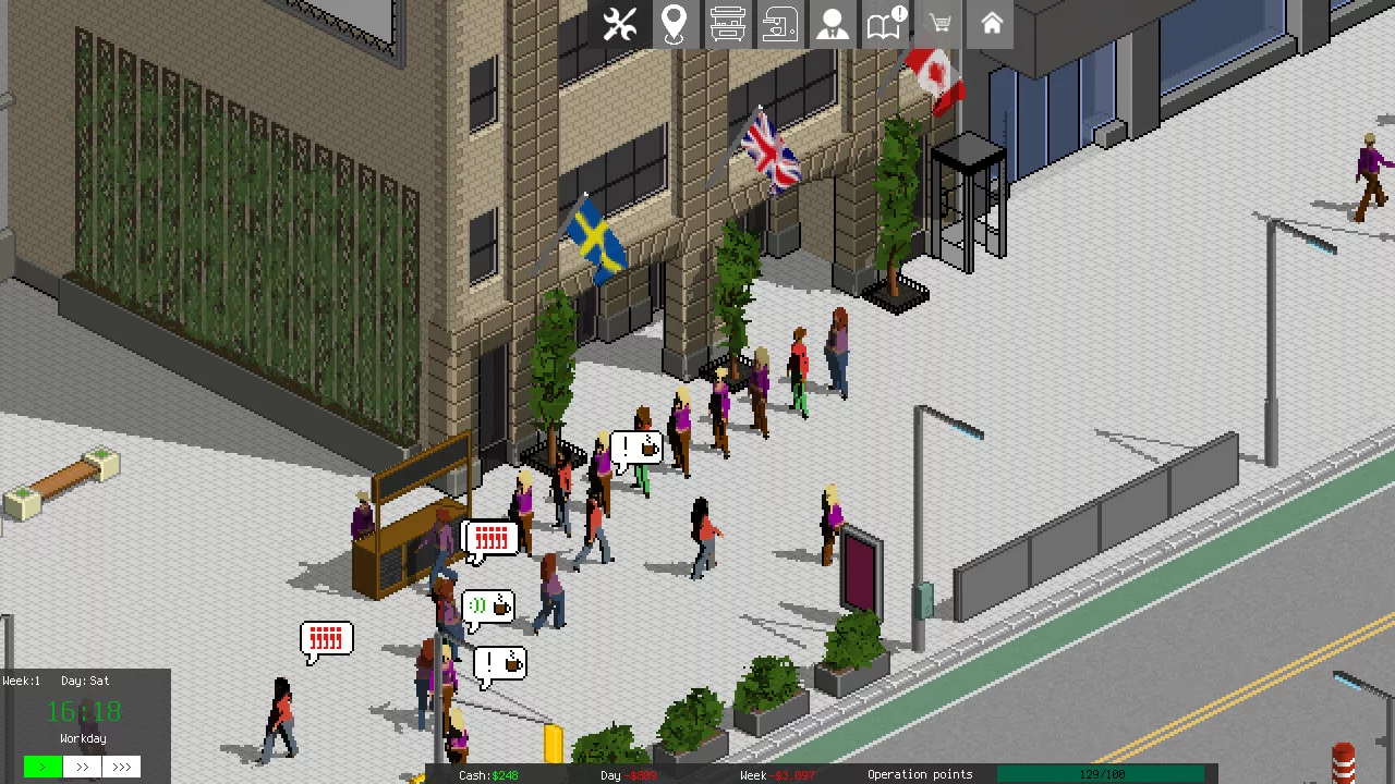 Изображение игры: CoffeeBiz Tycoon