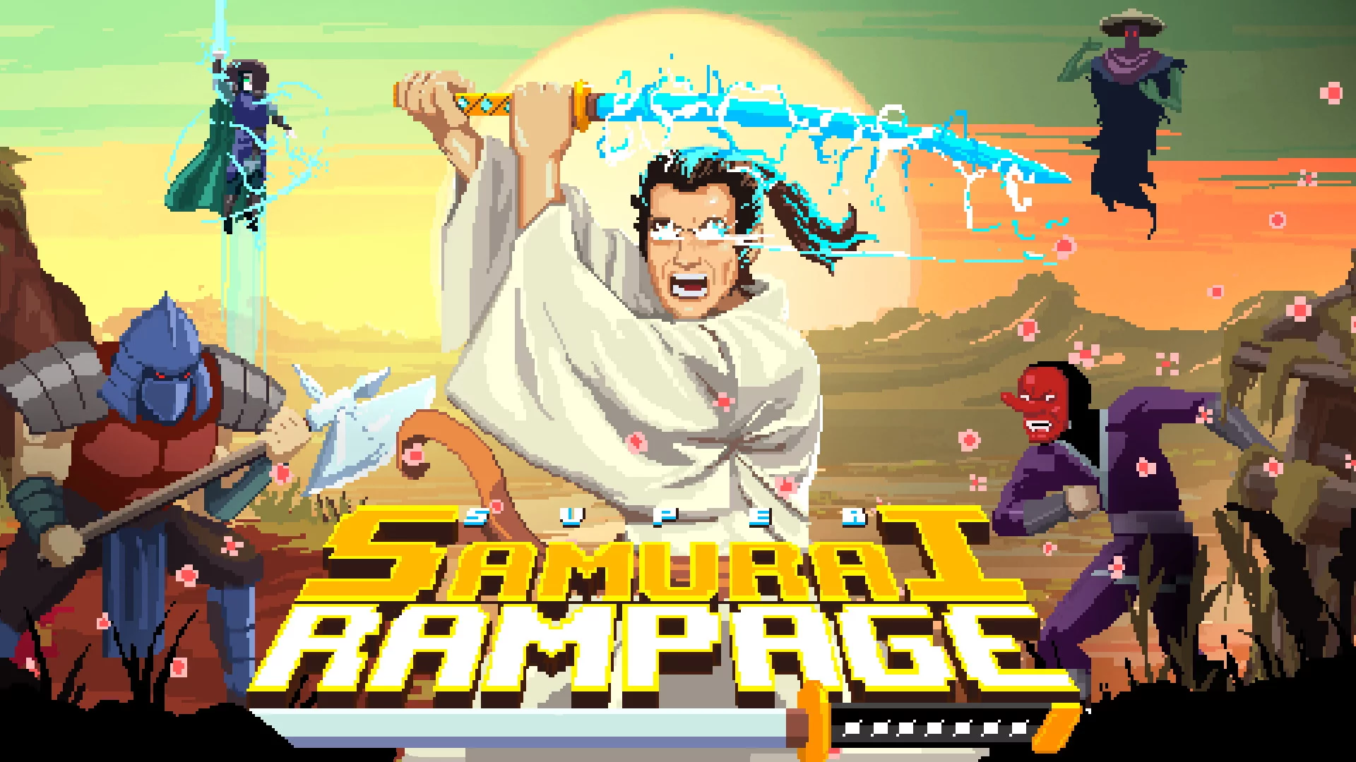 Изображение игры: Super Samurai Rampage