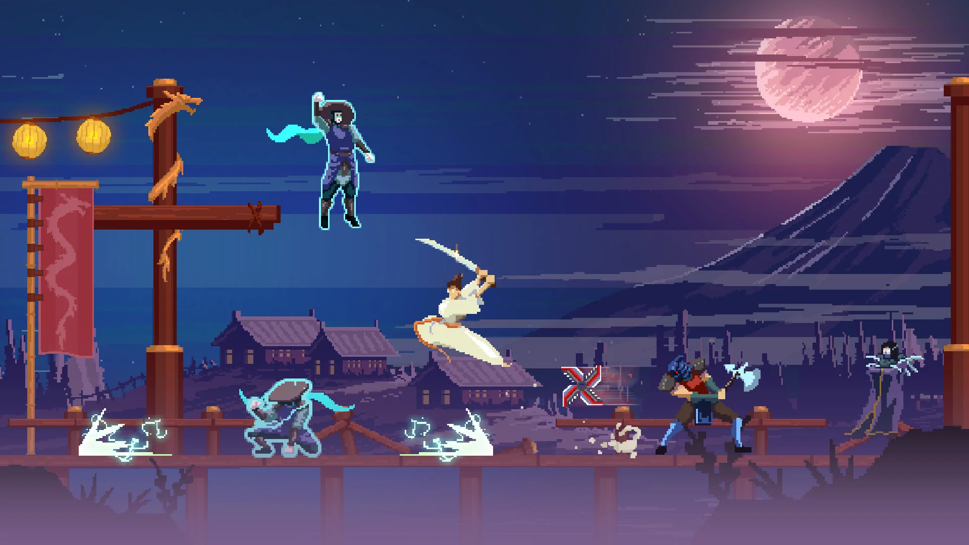 Изображение игры: Super Samurai Rampage