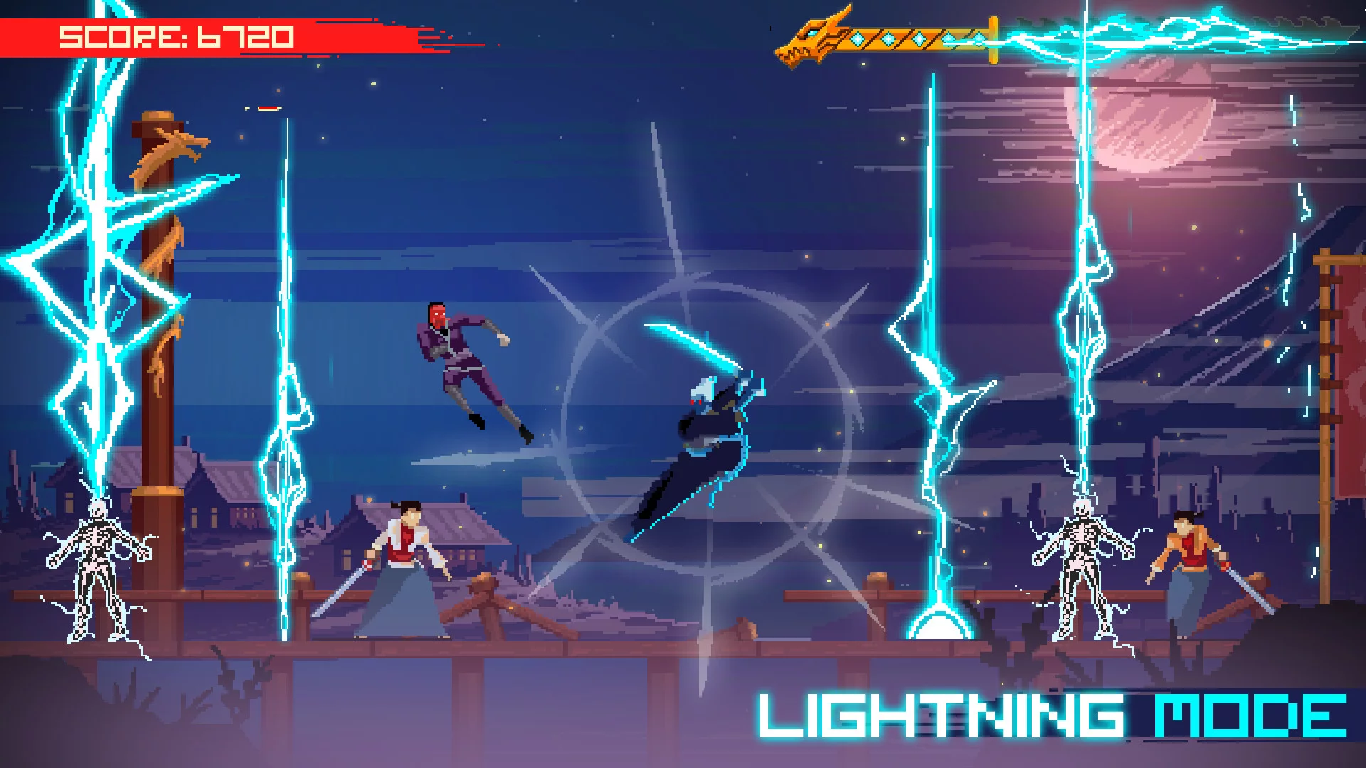 Изображение игры: Super Samurai Rampage