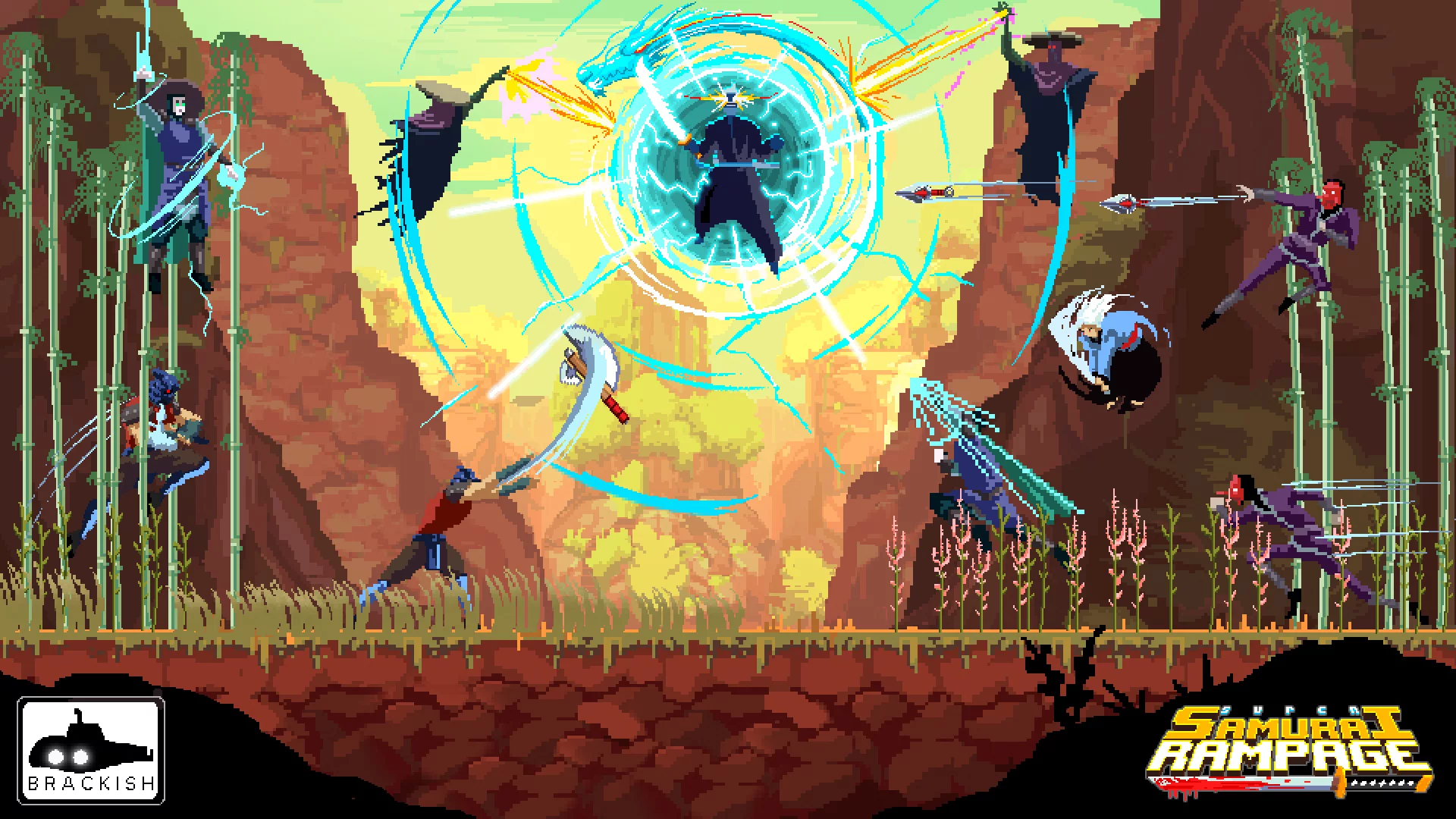 Изображение игры: Super Samurai Rampage