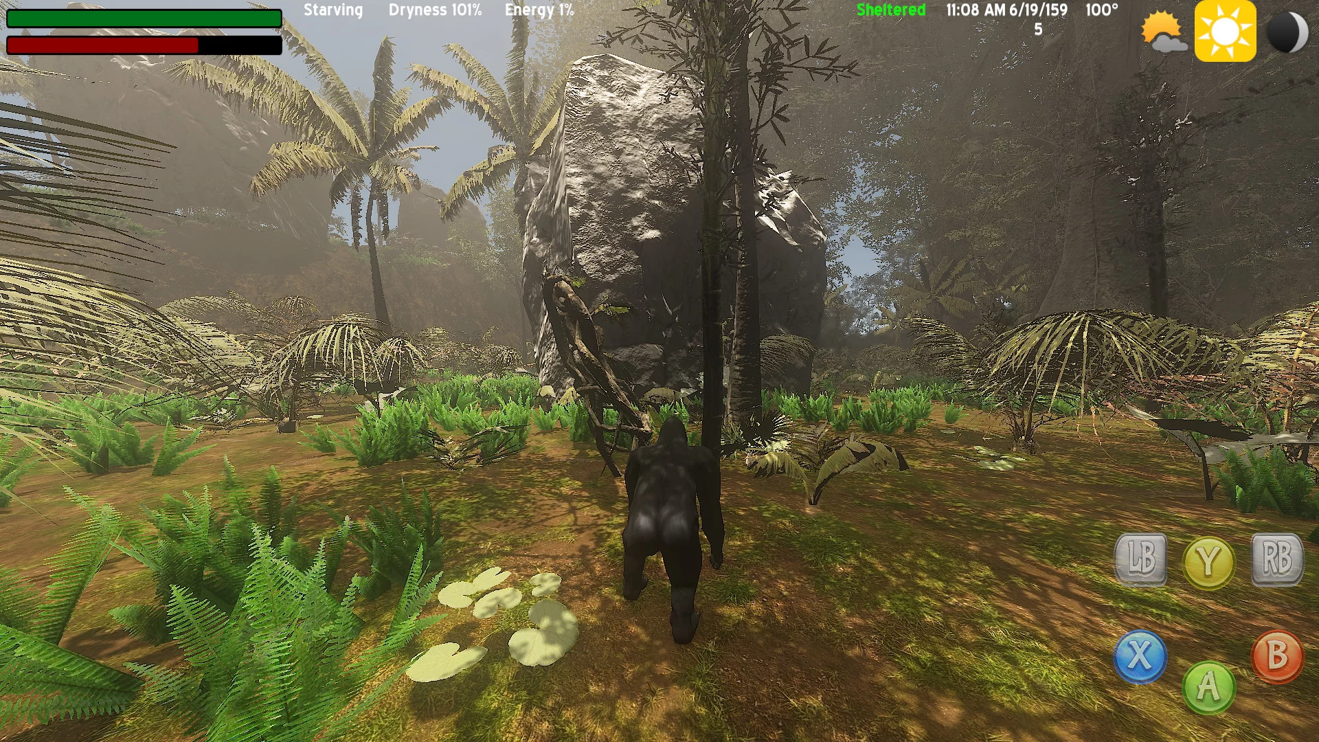 Изображение игры: The Lonely Gorilla