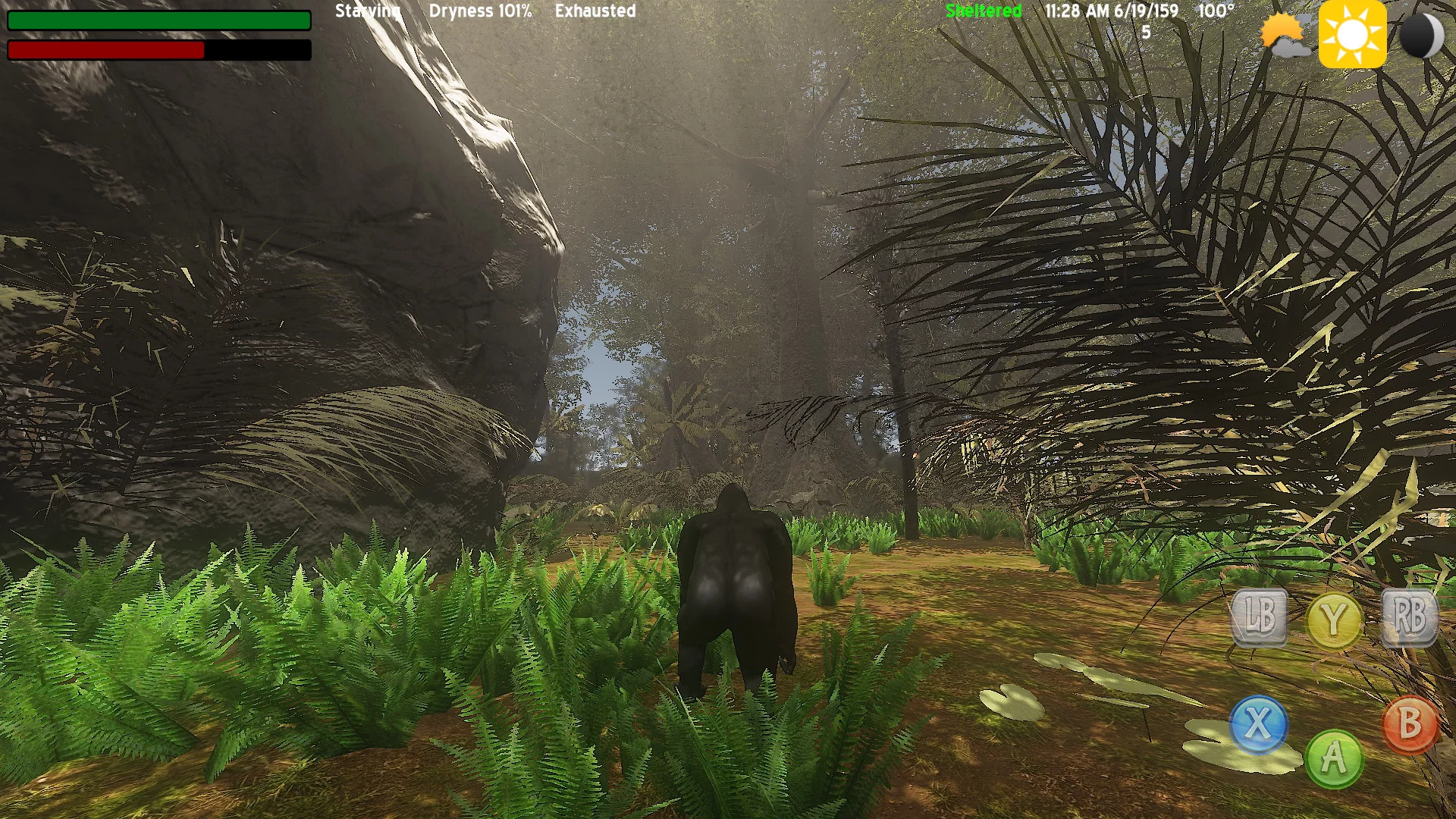 Изображение игры: The Lonely Gorilla