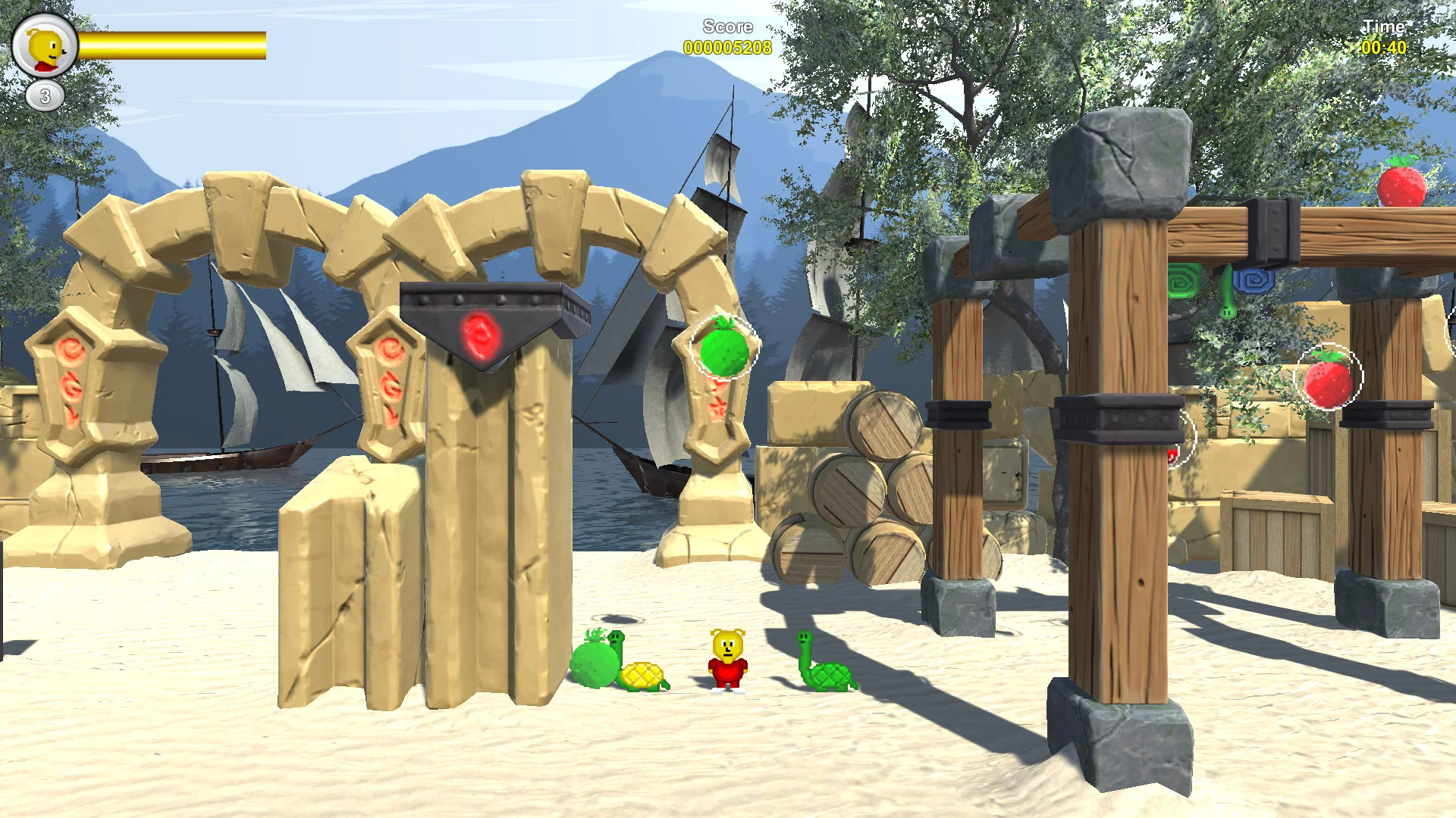 Изображение игры: Fuzzy's Quest
