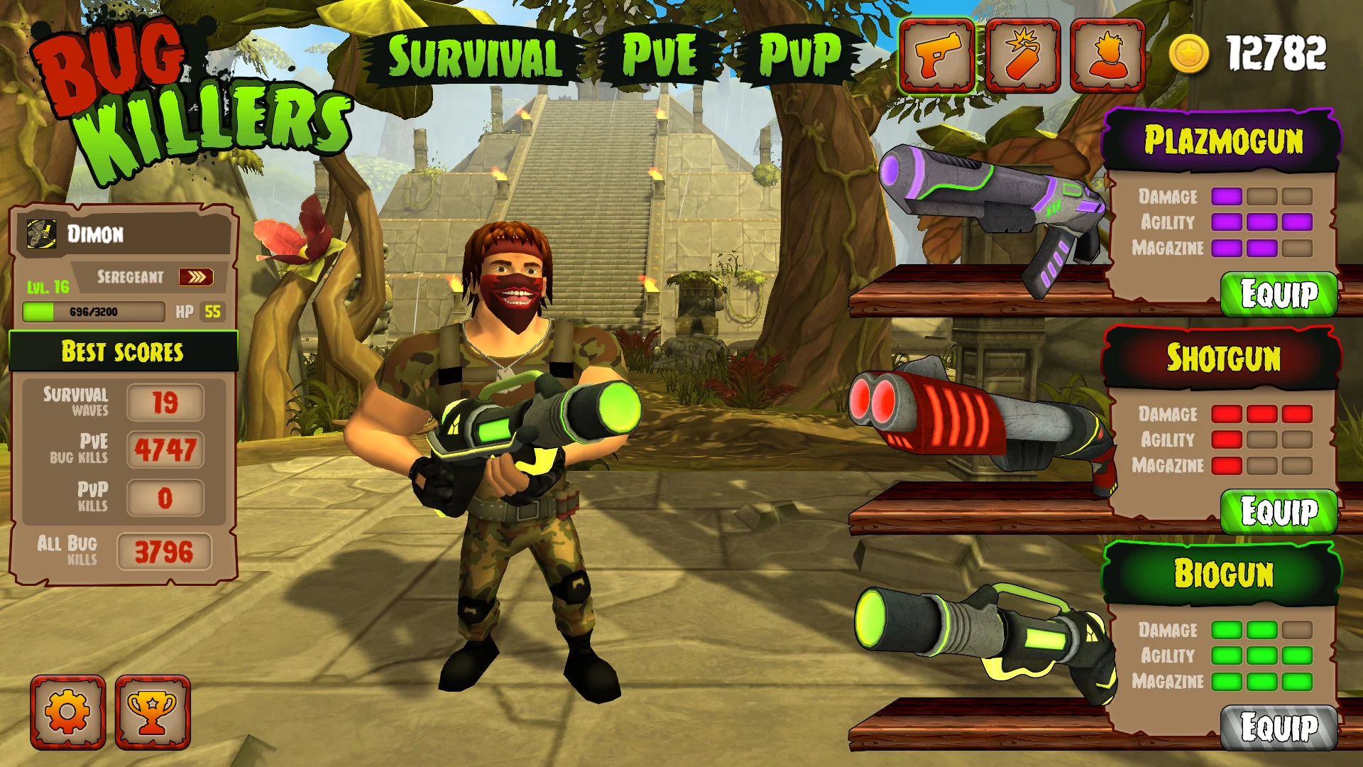 Изображение игры: Bug Killers