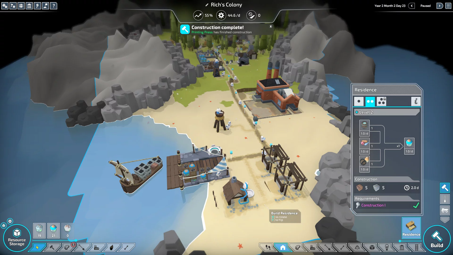 Изображение игры: The Colonists