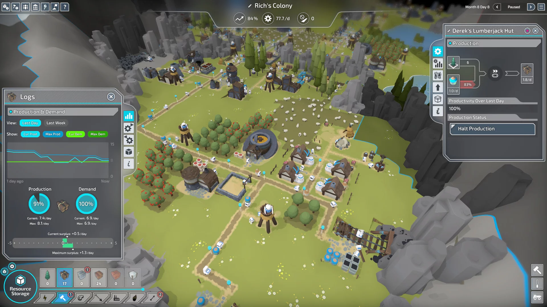 Изображение игры: The Colonists