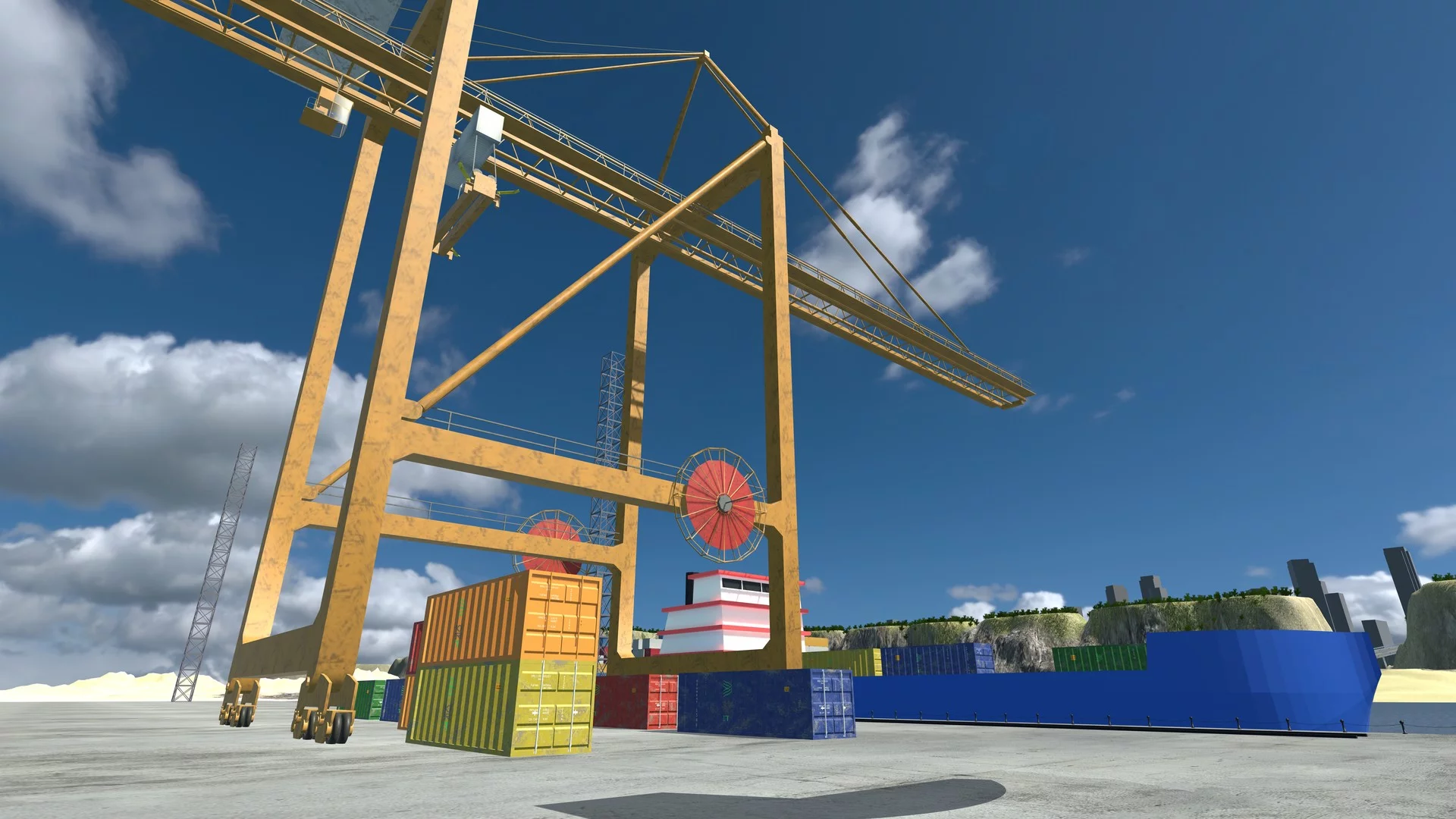 Изображение игры: VR Crane Master