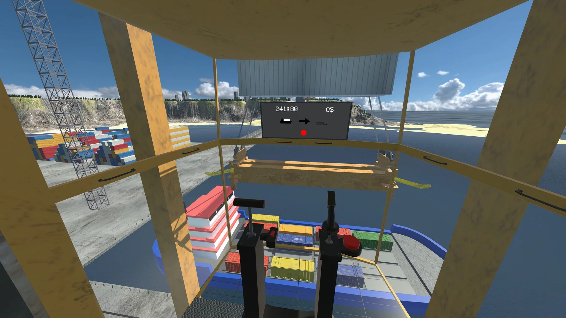 Изображение игры: VR Crane Master