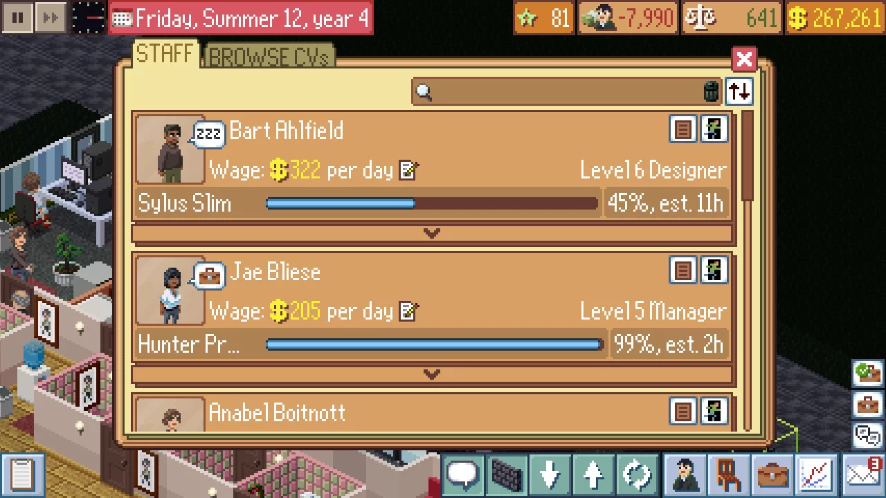 Изображение игры: Office Management 101