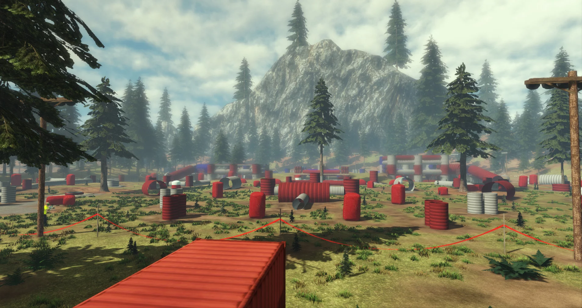 Изображение игры: Full-On Paintball