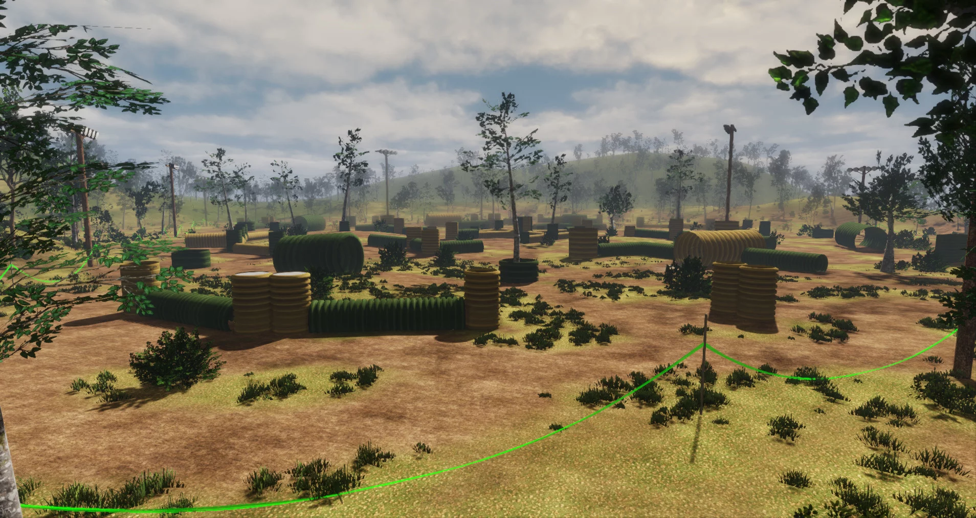 Изображение игры: Full-On Paintball