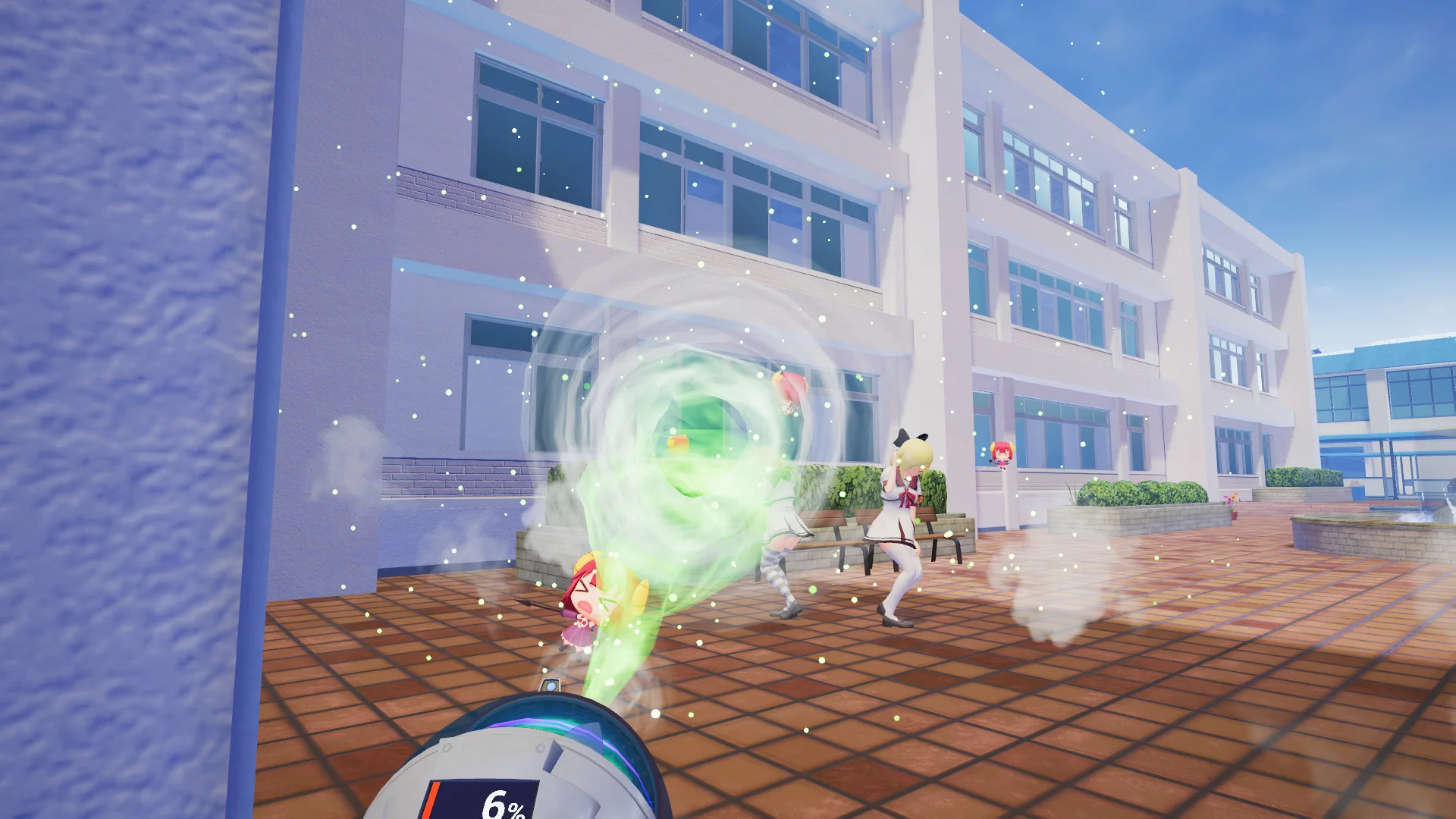 Изображение игры: Gal*Gun VR