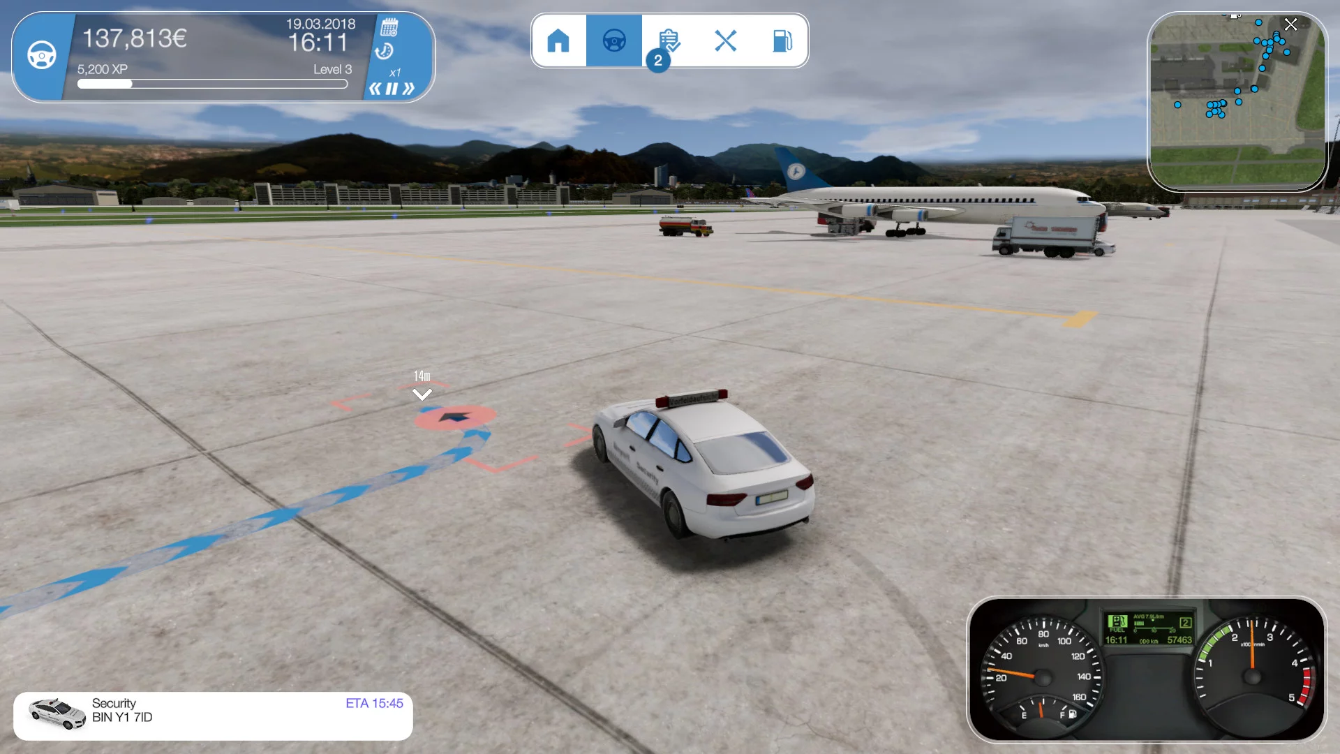 Изображение игры: Airport Simulator 2019