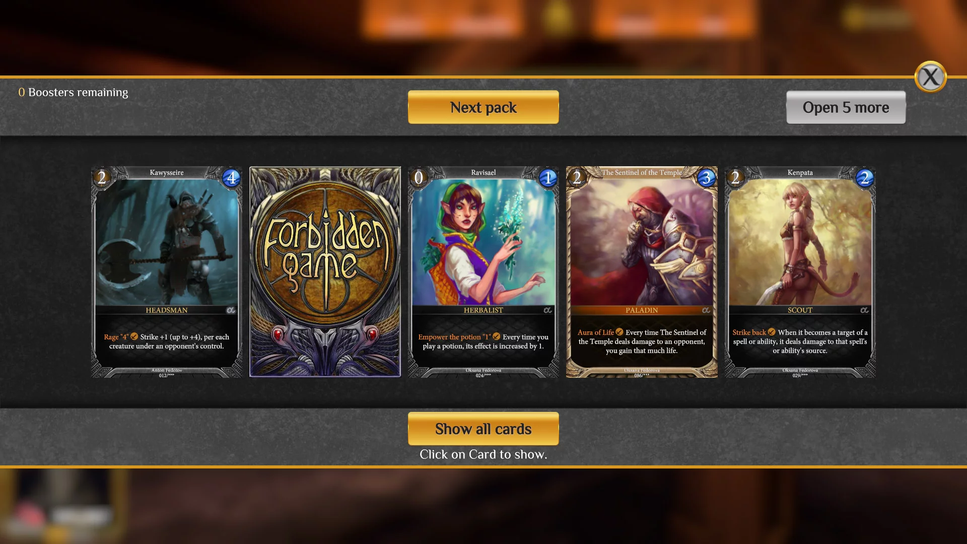 Изображение игры: Forbidden Game