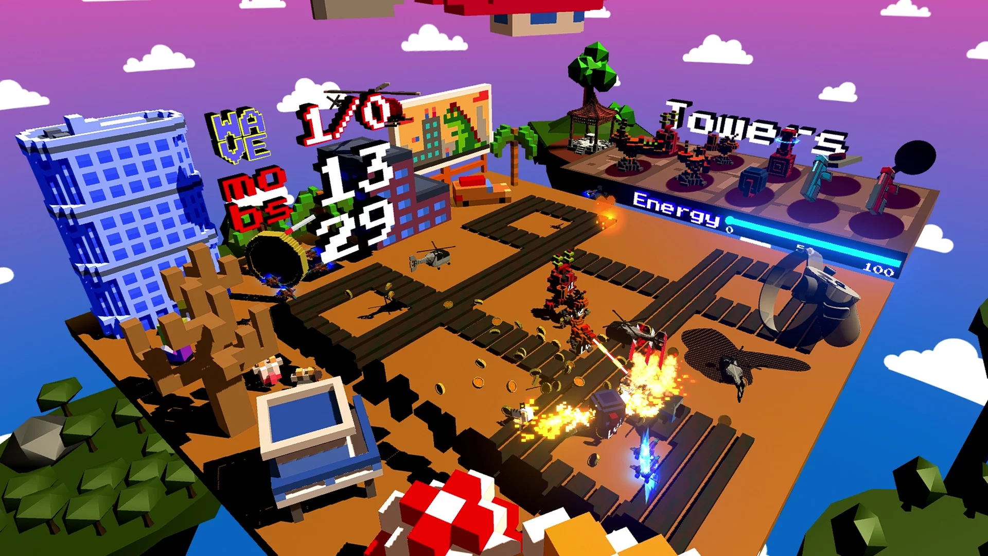 Изображение игры: Miniature TD - VR