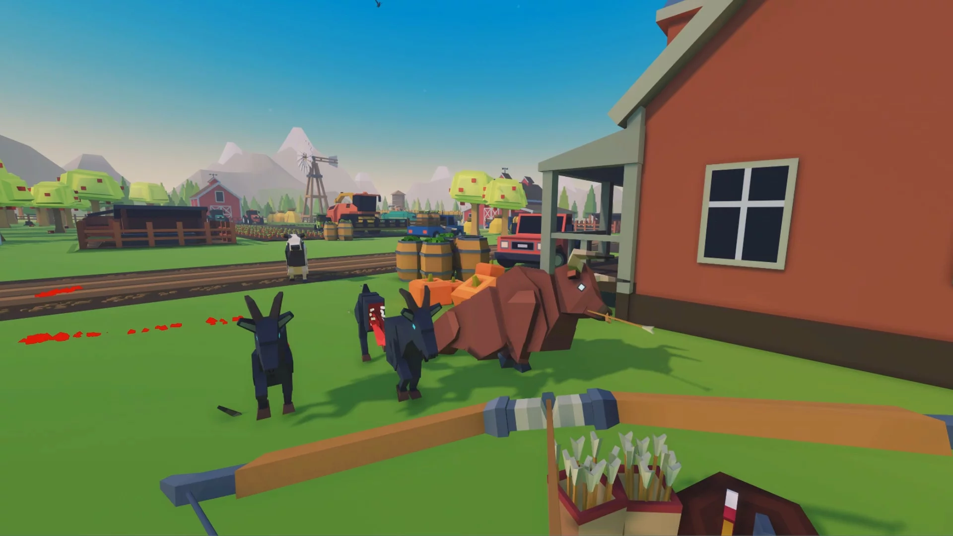 Изображение игры: Mad Farm VR