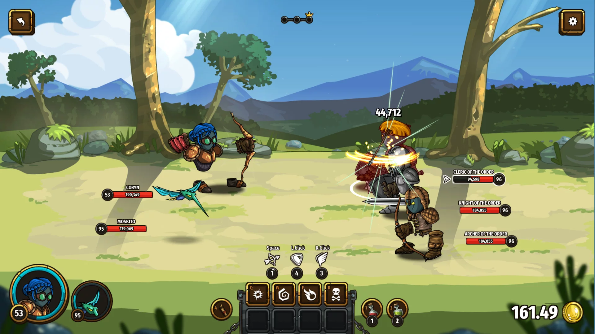Изображение игры: Swords & Souls: Neverseen
