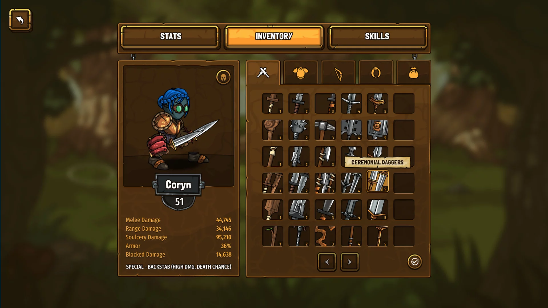 Изображение игры: Swords & Souls: Neverseen