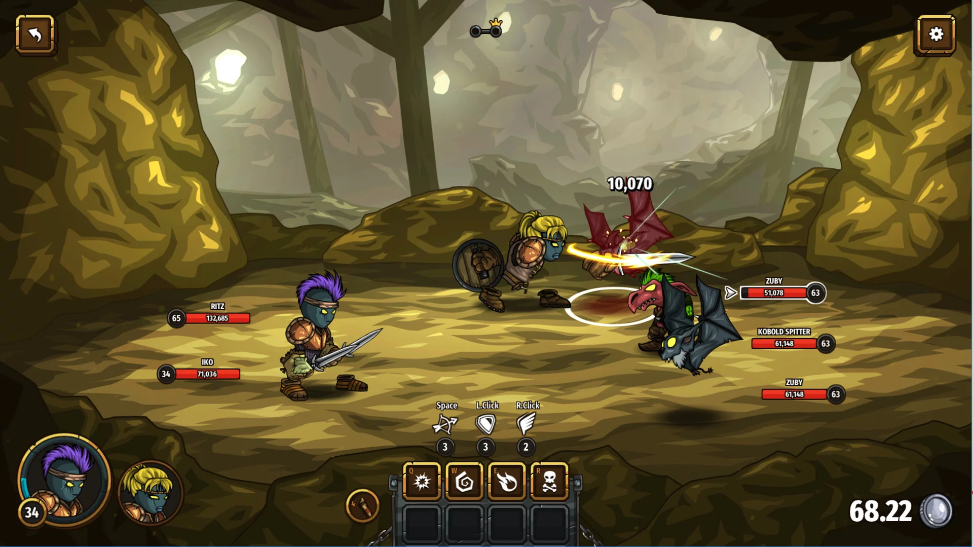 Изображение игры: Swords & Souls: Neverseen