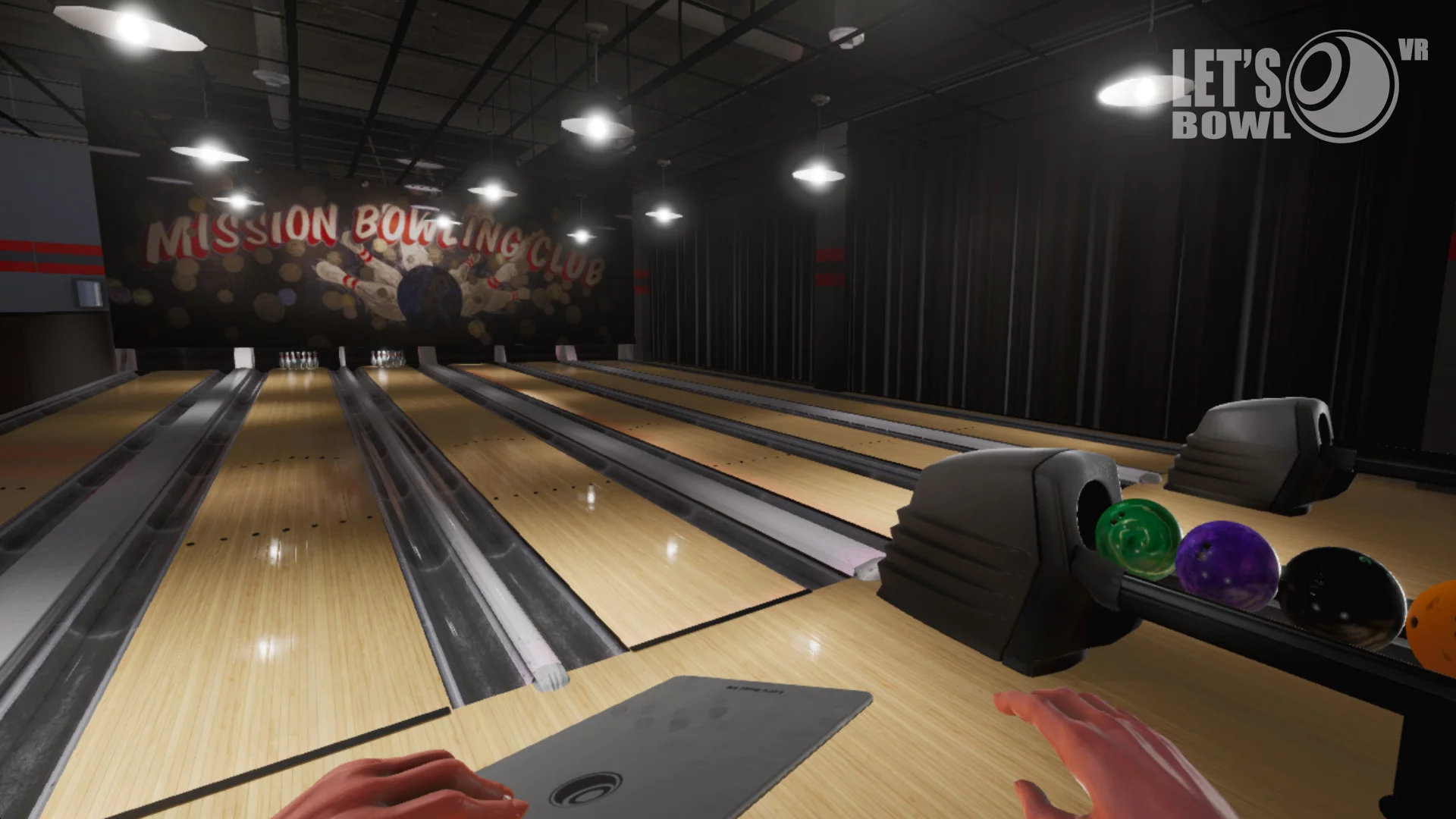 Изображение игры: Let's Bowl VR - Bowling Game