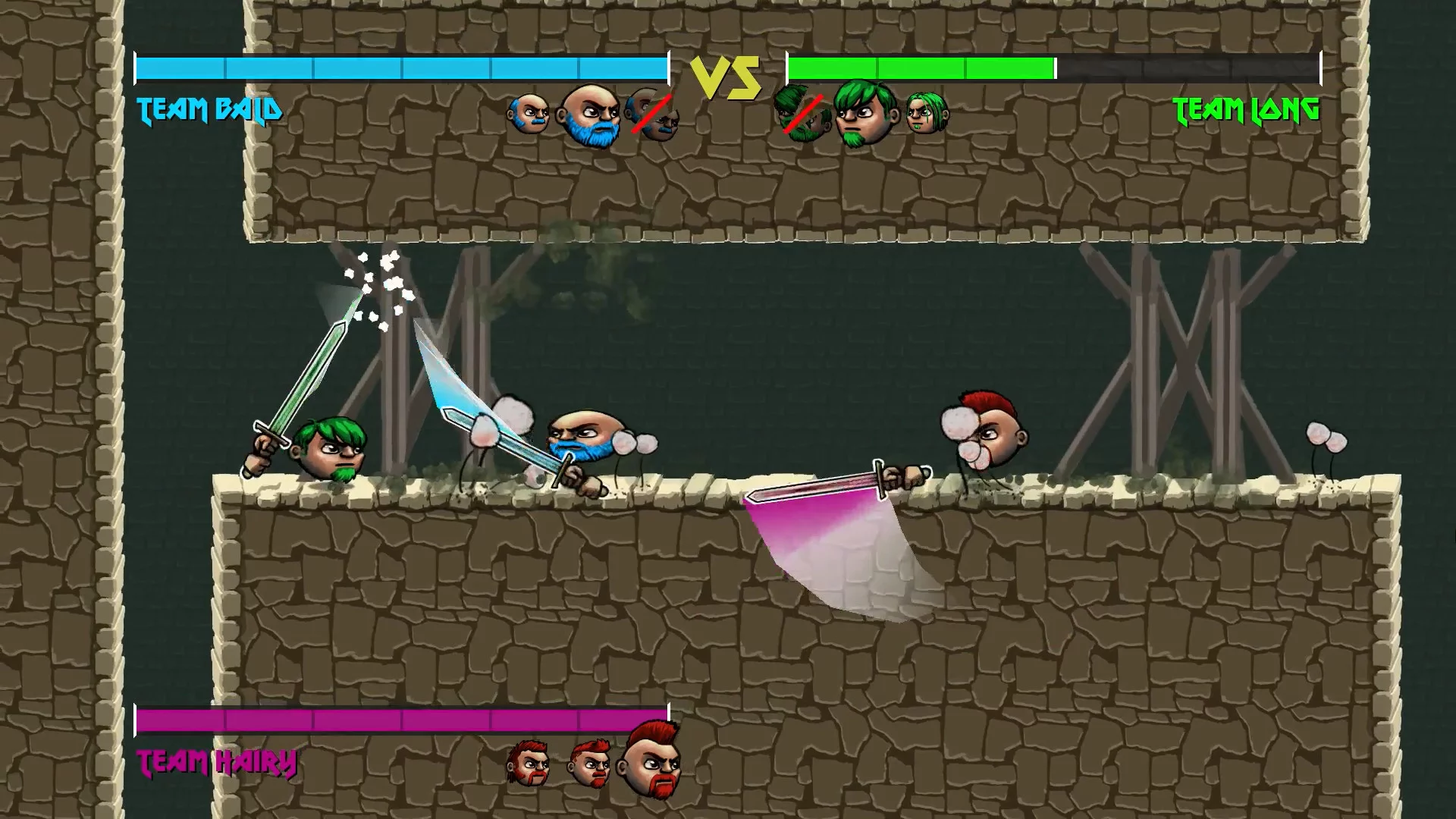 Изображение игры: Sword Bros