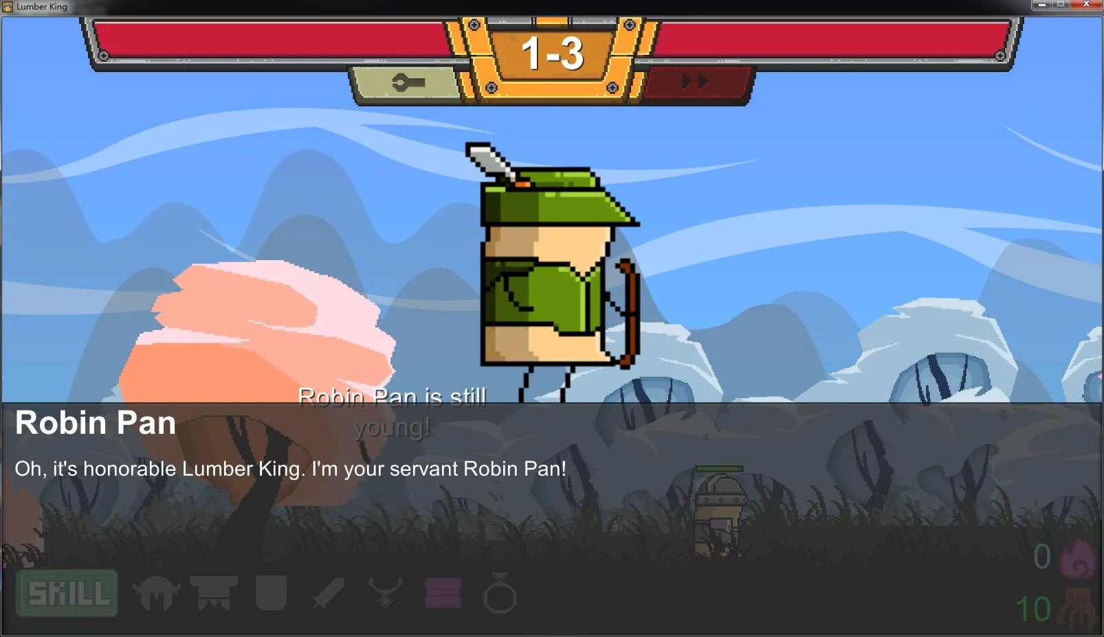 Изображение игры: Lumber King