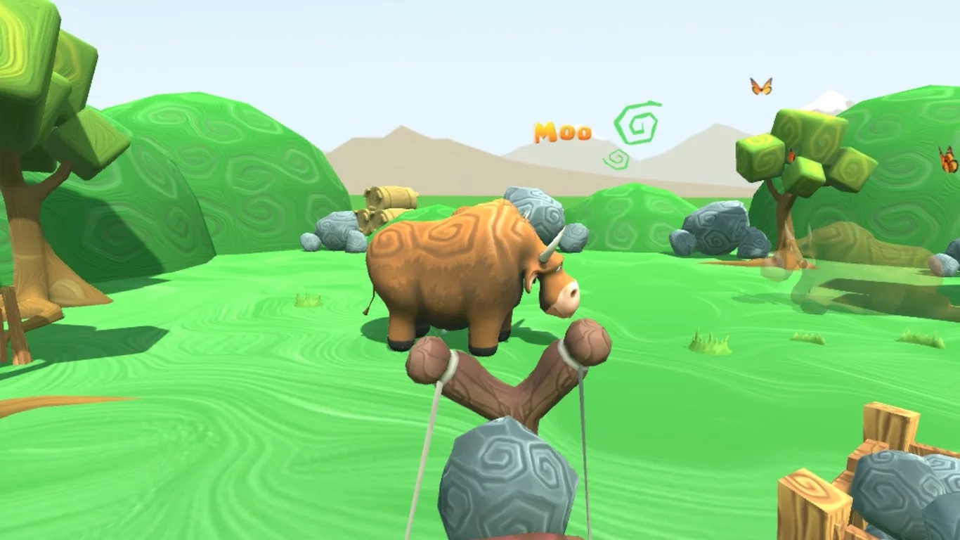 Изображение игры: Slingshot Cowboy VR