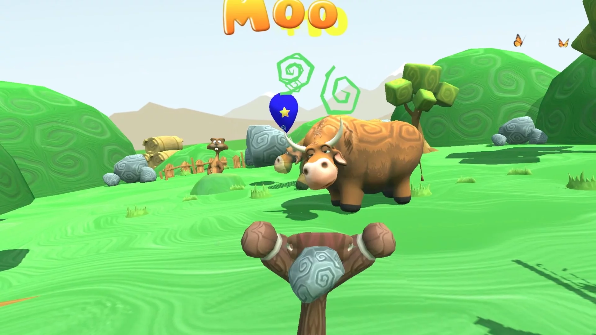 Изображение игры: Slingshot Cowboy VR