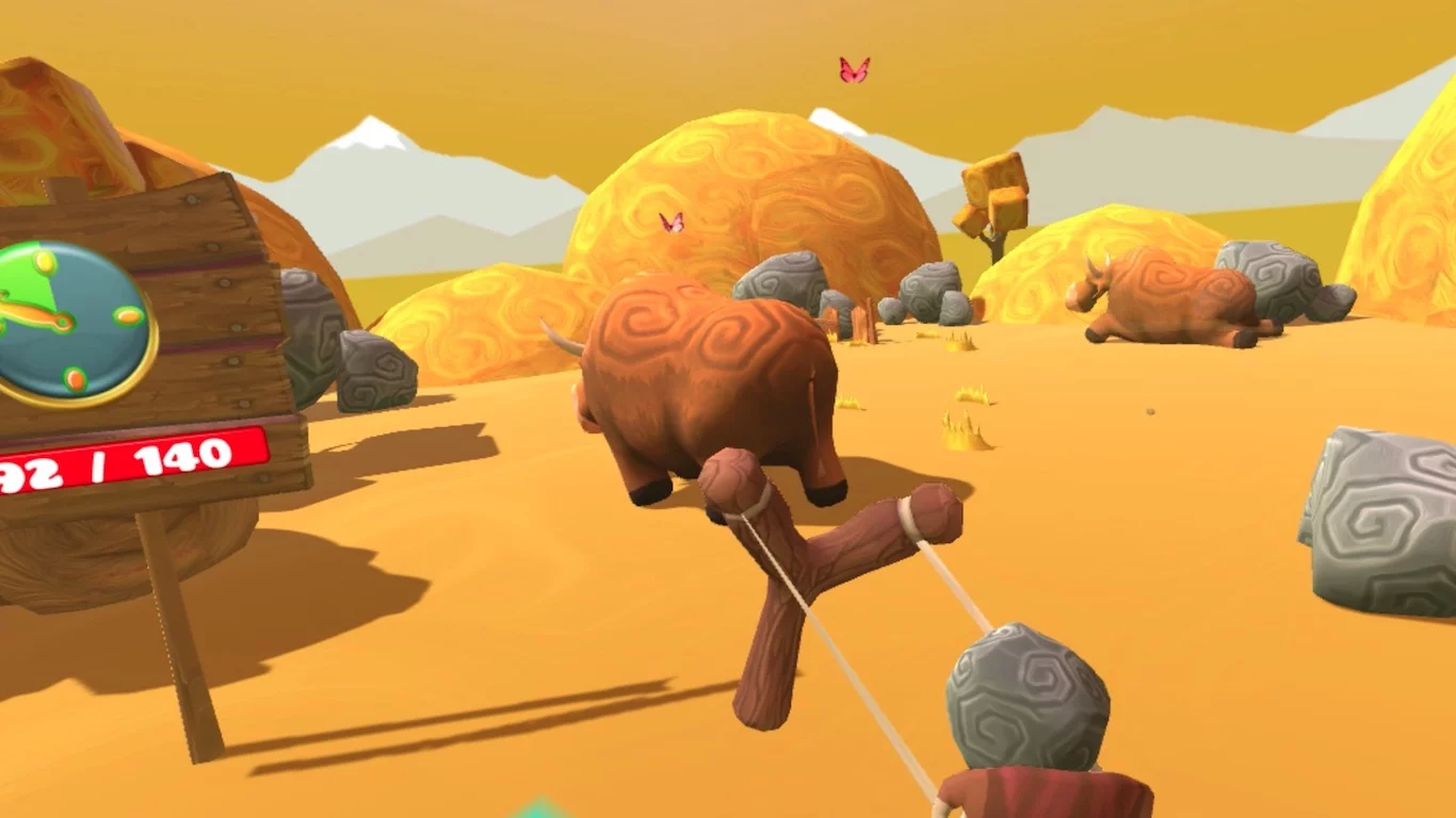 Изображение игры: Slingshot Cowboy VR