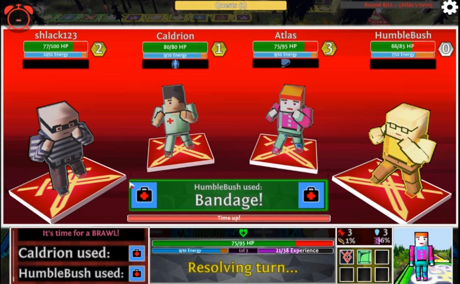 Изображение игры: Battle Squares