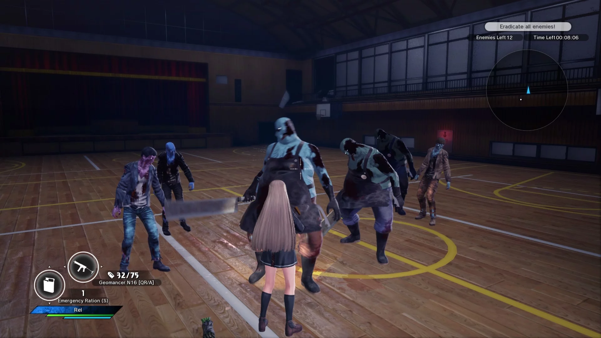 Изображение игры: SG/ZH: School Girl/Zombie Hunter