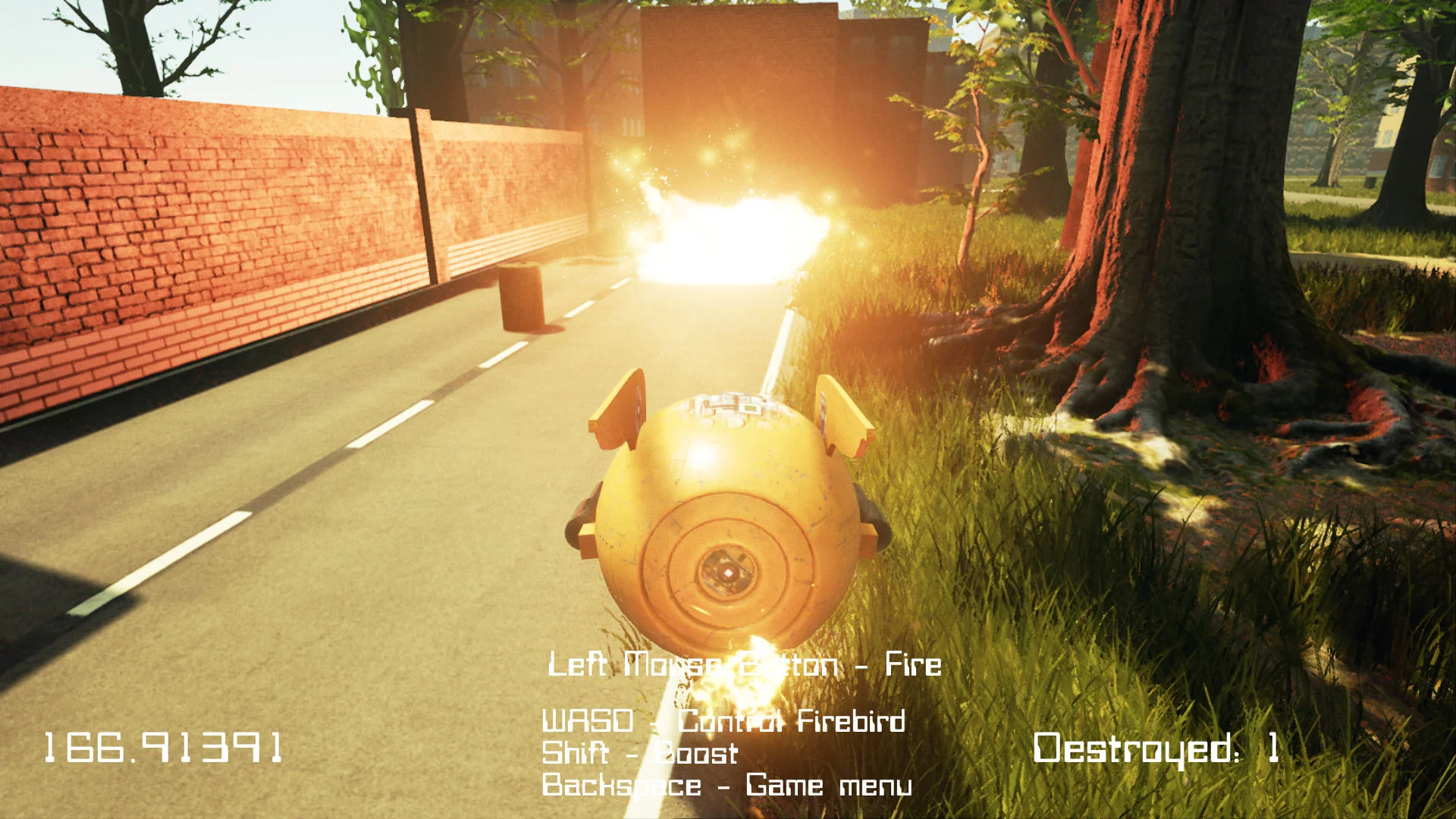 Изображение игры: FreeFly Burning