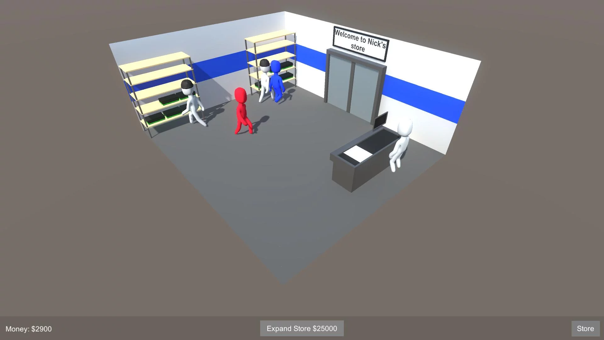 Изображение игры: Supermarket Tycoon
