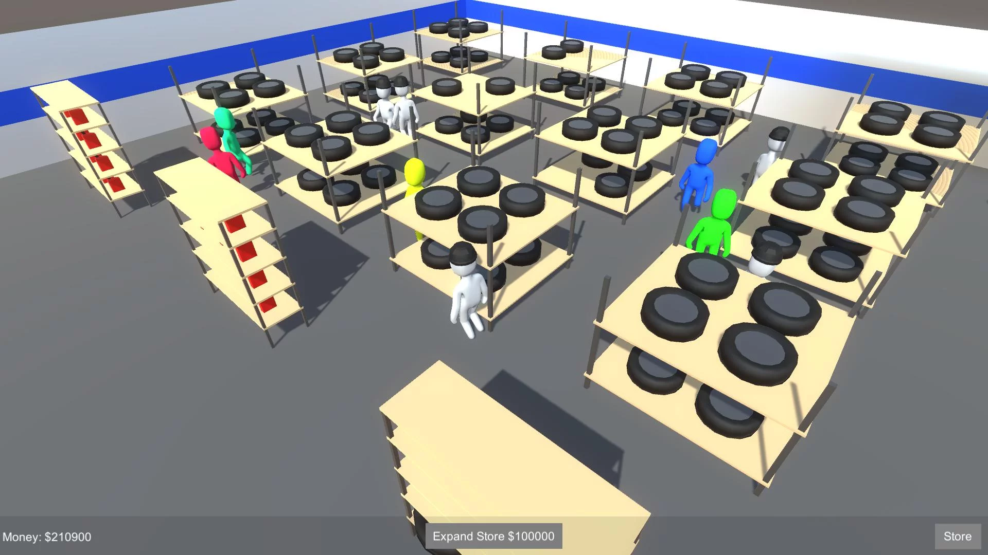 Изображение игры: Supermarket Tycoon